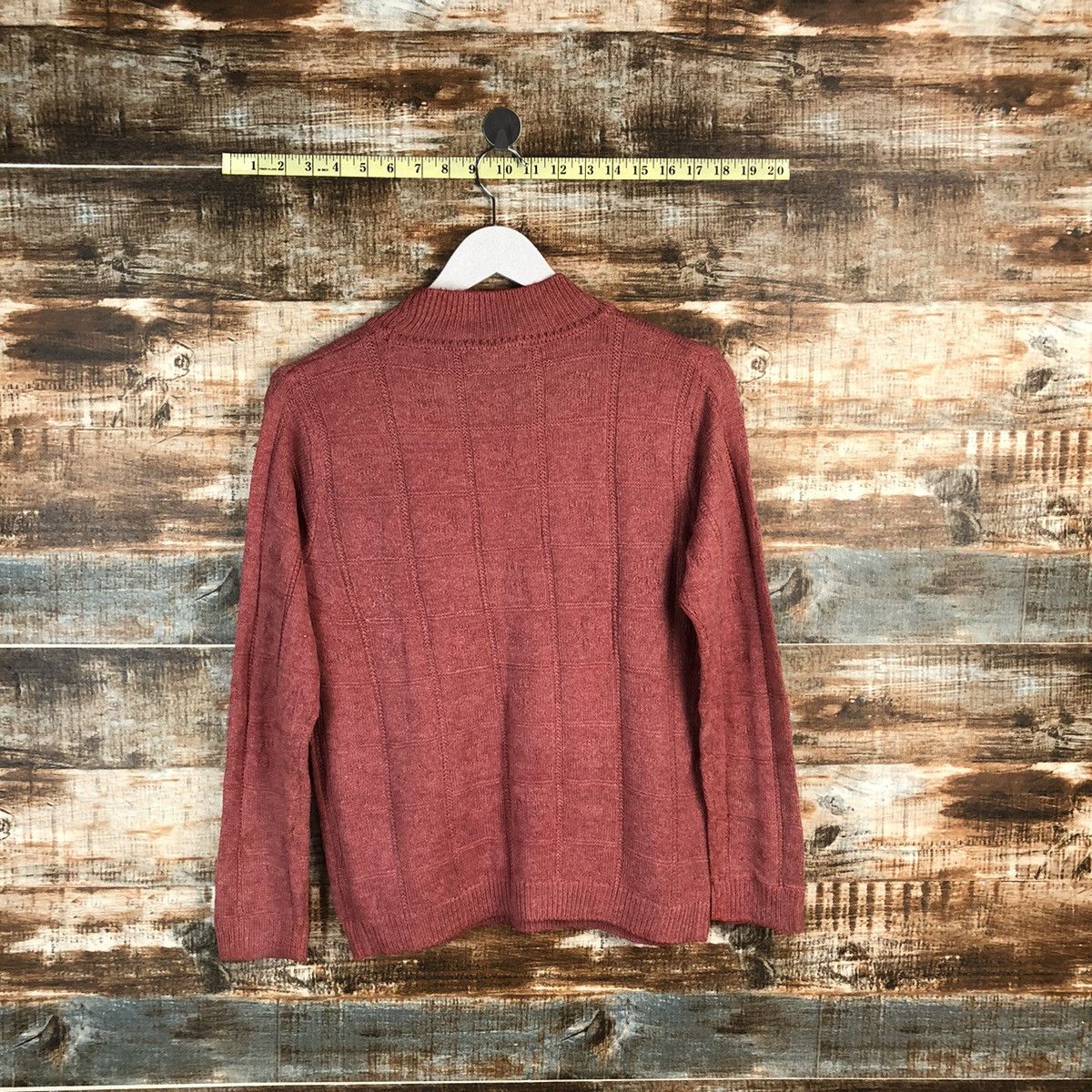 Homespun Knitwear × Japanese Brand T Bis Studio Pink Knitwear #A1775 Size M / US 6-8 / IT 42-44 - 12 Thumbnail