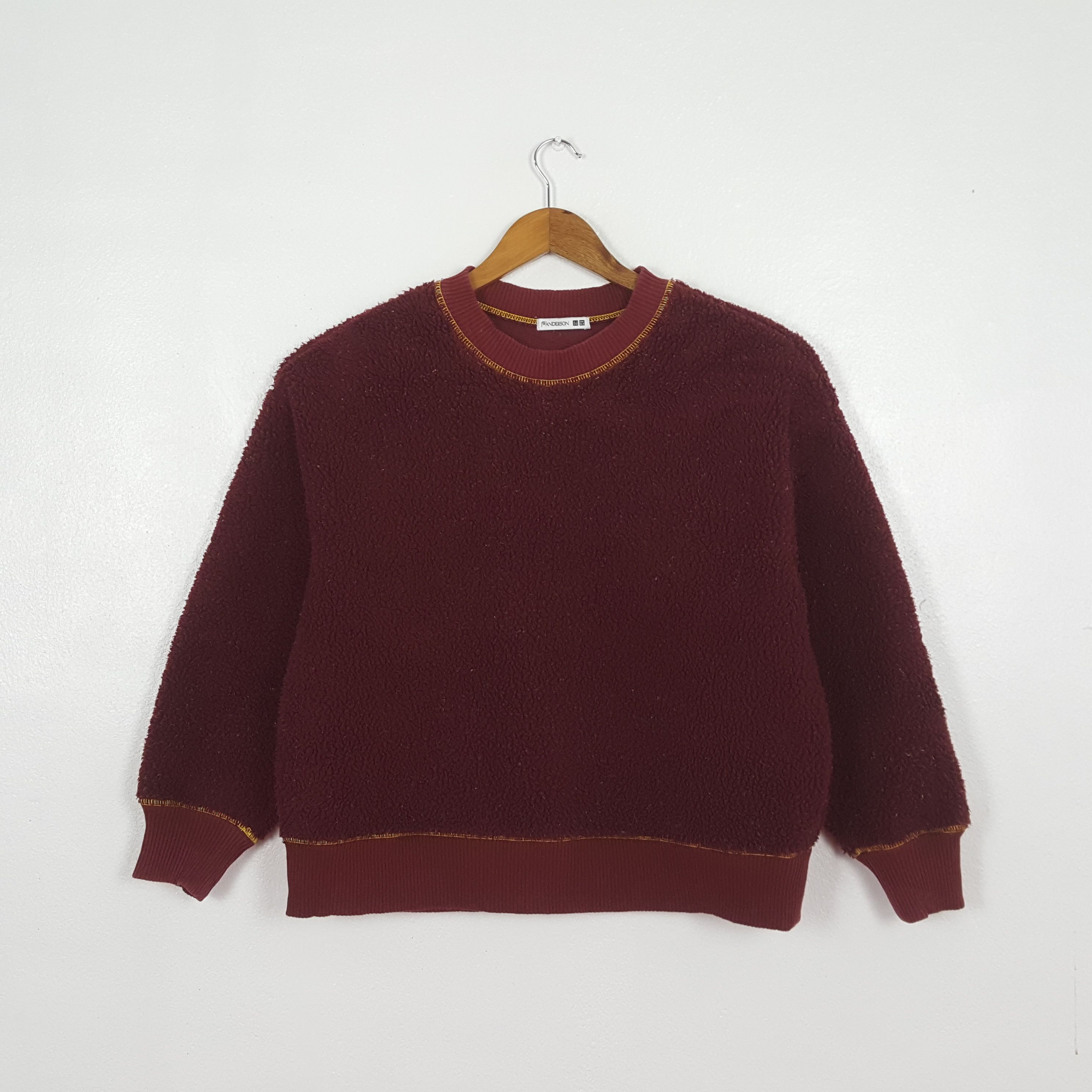 JW Anderson Vintage JW Anderson X Japan Brand Sherpa Sweatshirt C314N23 Size US L / EU 52-54 / 3 - 1 Thumbnail