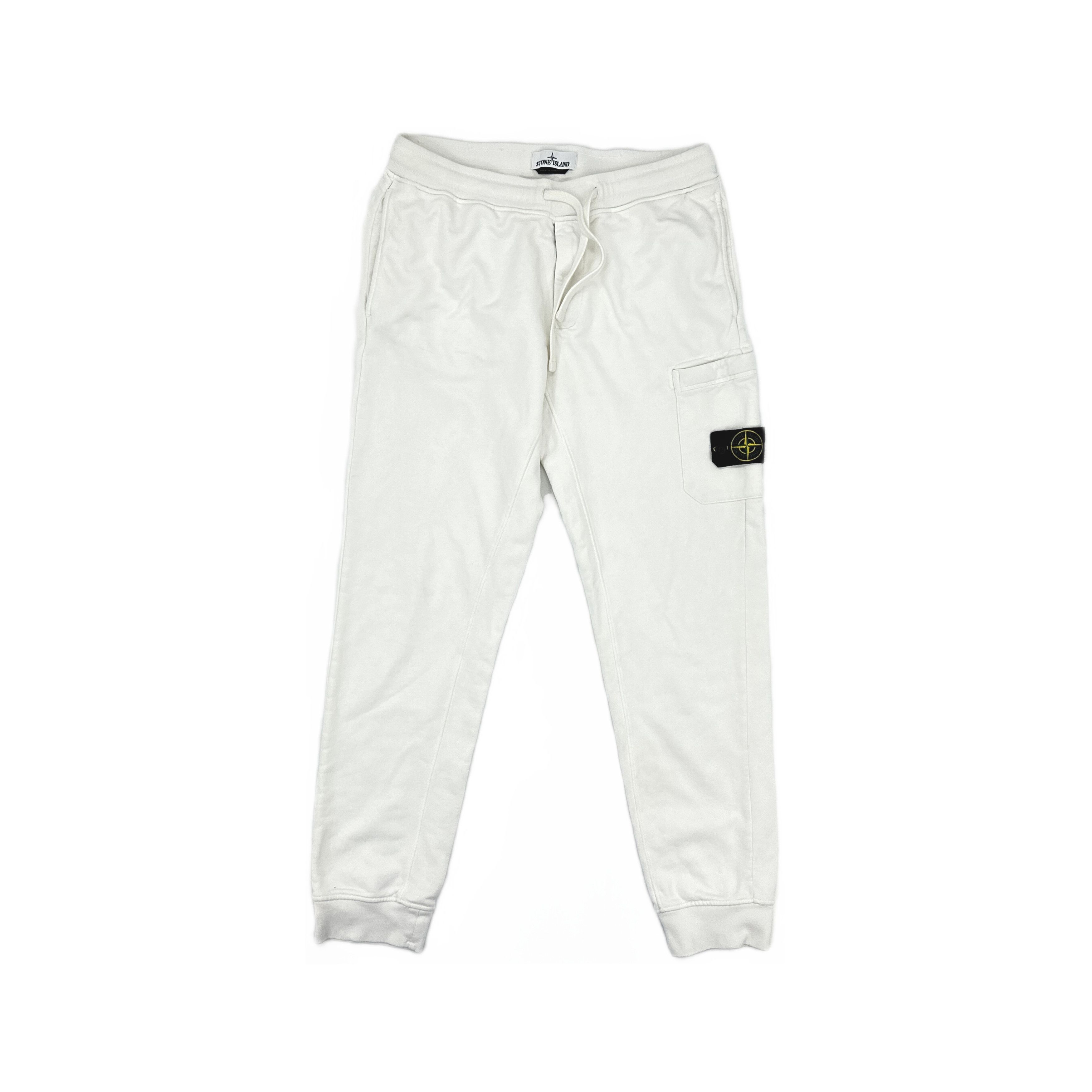Stone Island Stone Island White Patch Logo Sweatpants Size L Size US 34 / EU 50 - 1 Thumbnail