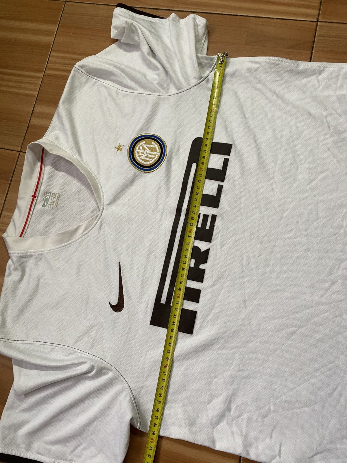 Nike Nike Inter Milan 2008/9 Away Football Shirt Soccer Jersey Size US XL / EU 56 / 4 - 15 Thumbnail