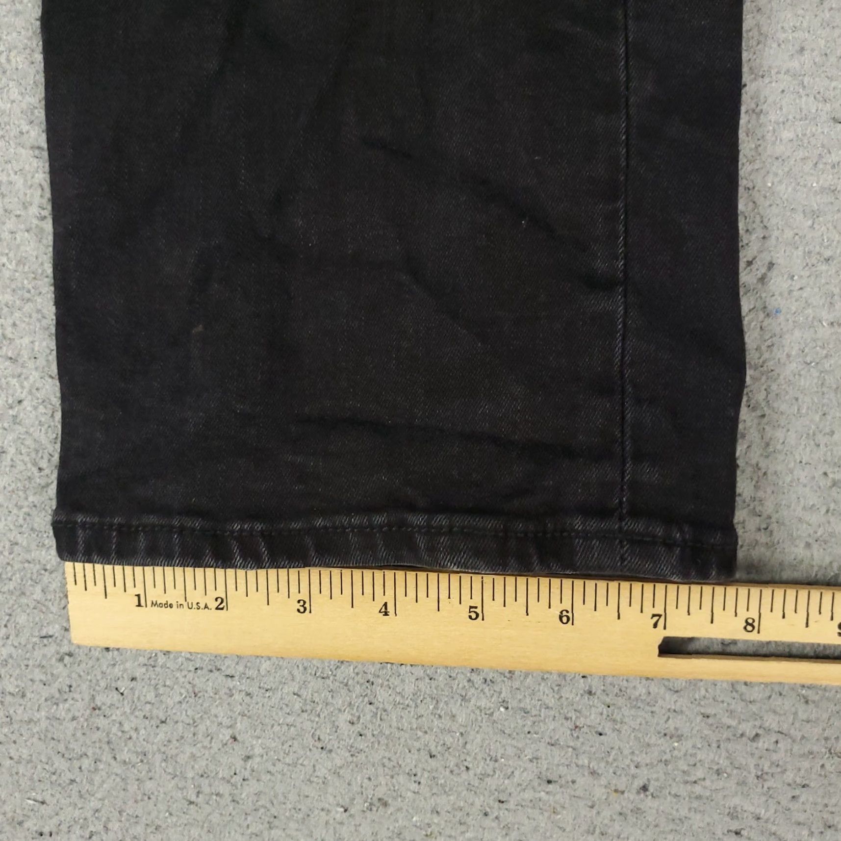 True Religion VINTAGE True Religion Jeans Mens 33x31 Straight Fit Mid Rise Black Denim Logo 2000s Classic Size US 33 - 6 Thumbnail