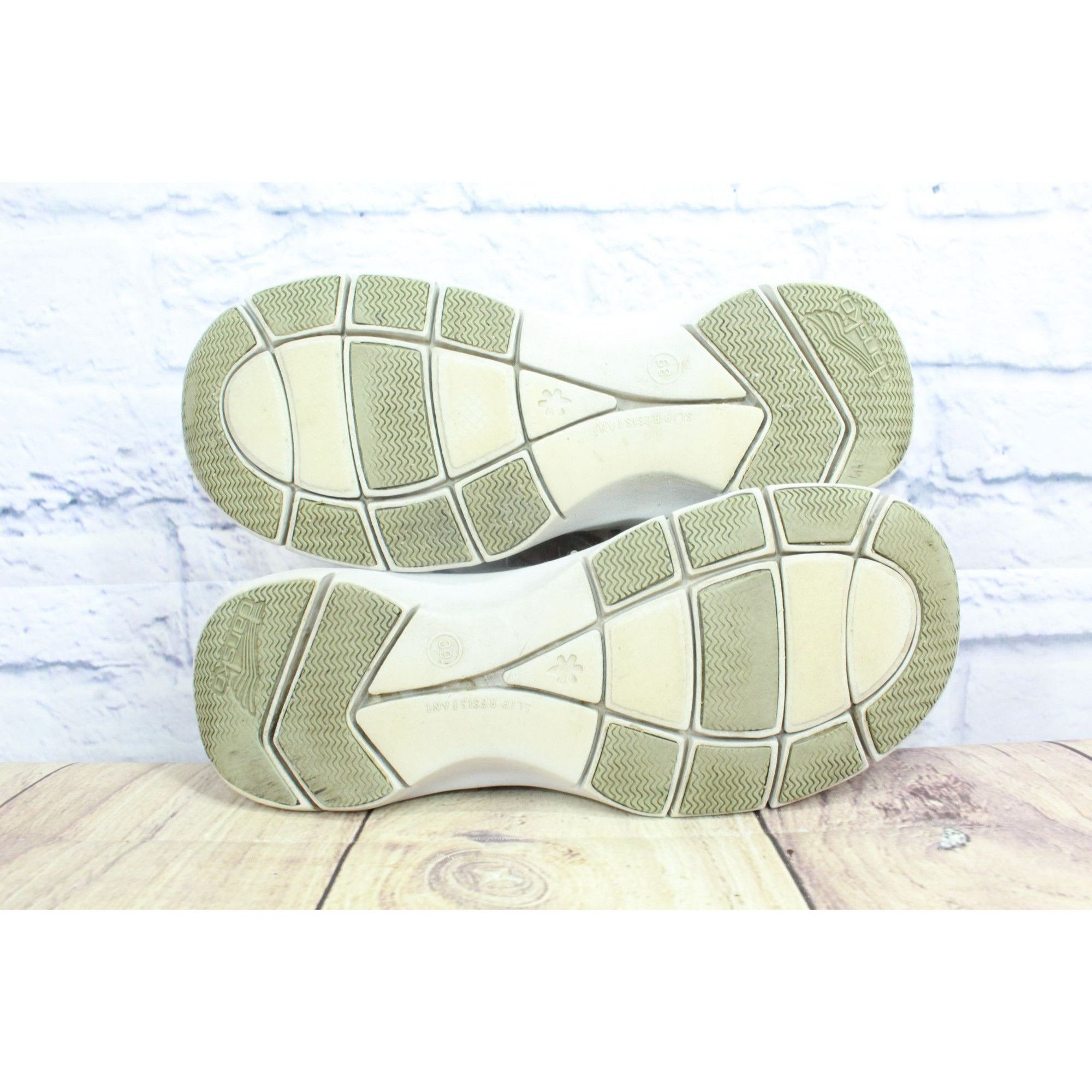 L.L. Bean Dansko Elise Tan Suede Slip-Resistant Sneakers Size US 9 / IT 39 - 9 Thumbnail