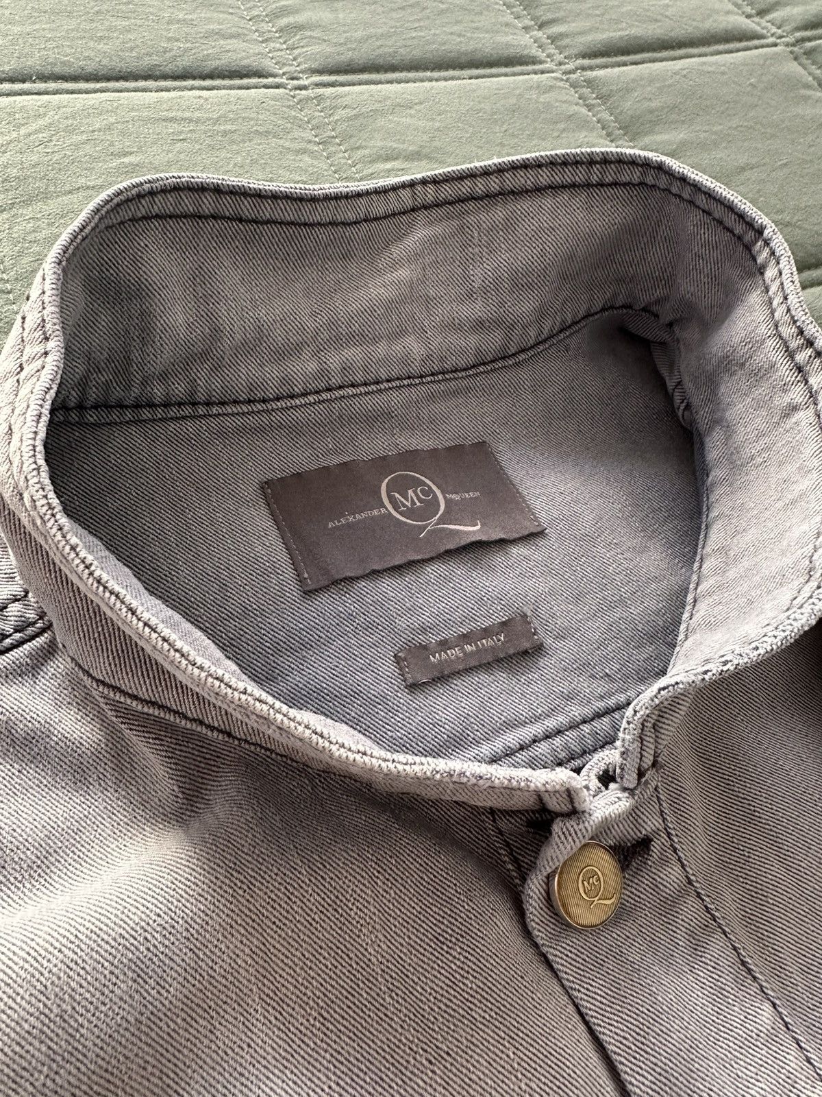 Alexander McQueen Alexander Mcqeen Denim set Size 46L - 3 Thumbnail
