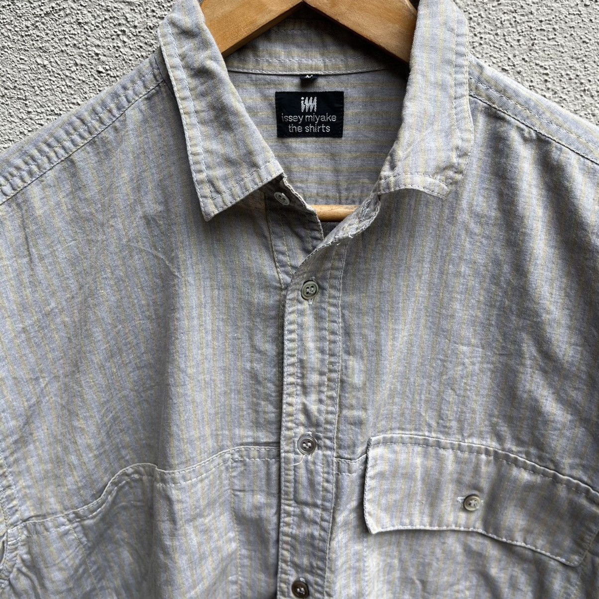 Issey Miyake ISSEY MIYAKE hidden pocket shirt Size US L / EU 52-54 / 3 - 3 Thumbnail