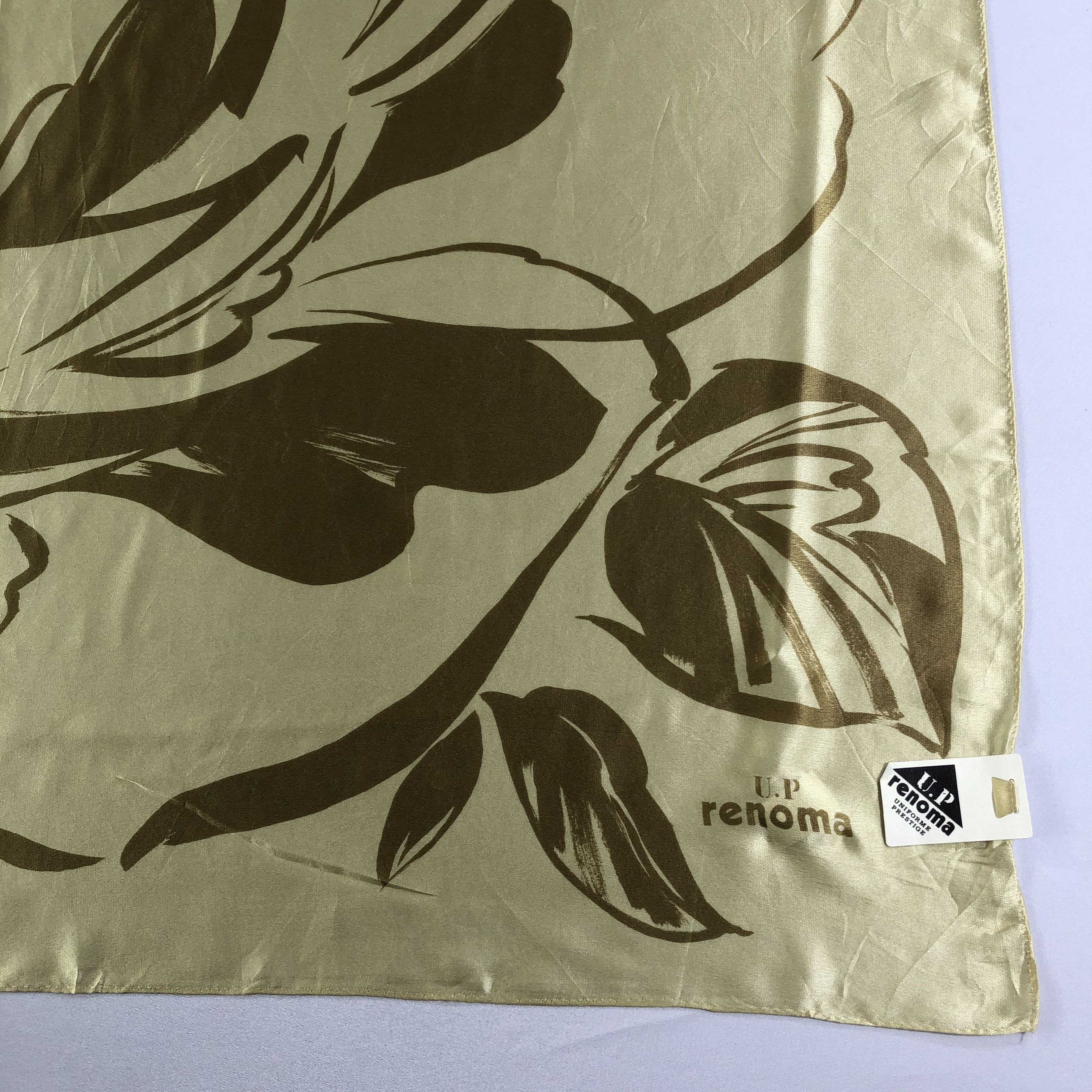 Renoma × Vintage Vintage U.P Rrenoma Silk Scarf Size ONE SIZE - 4 Thumbnail