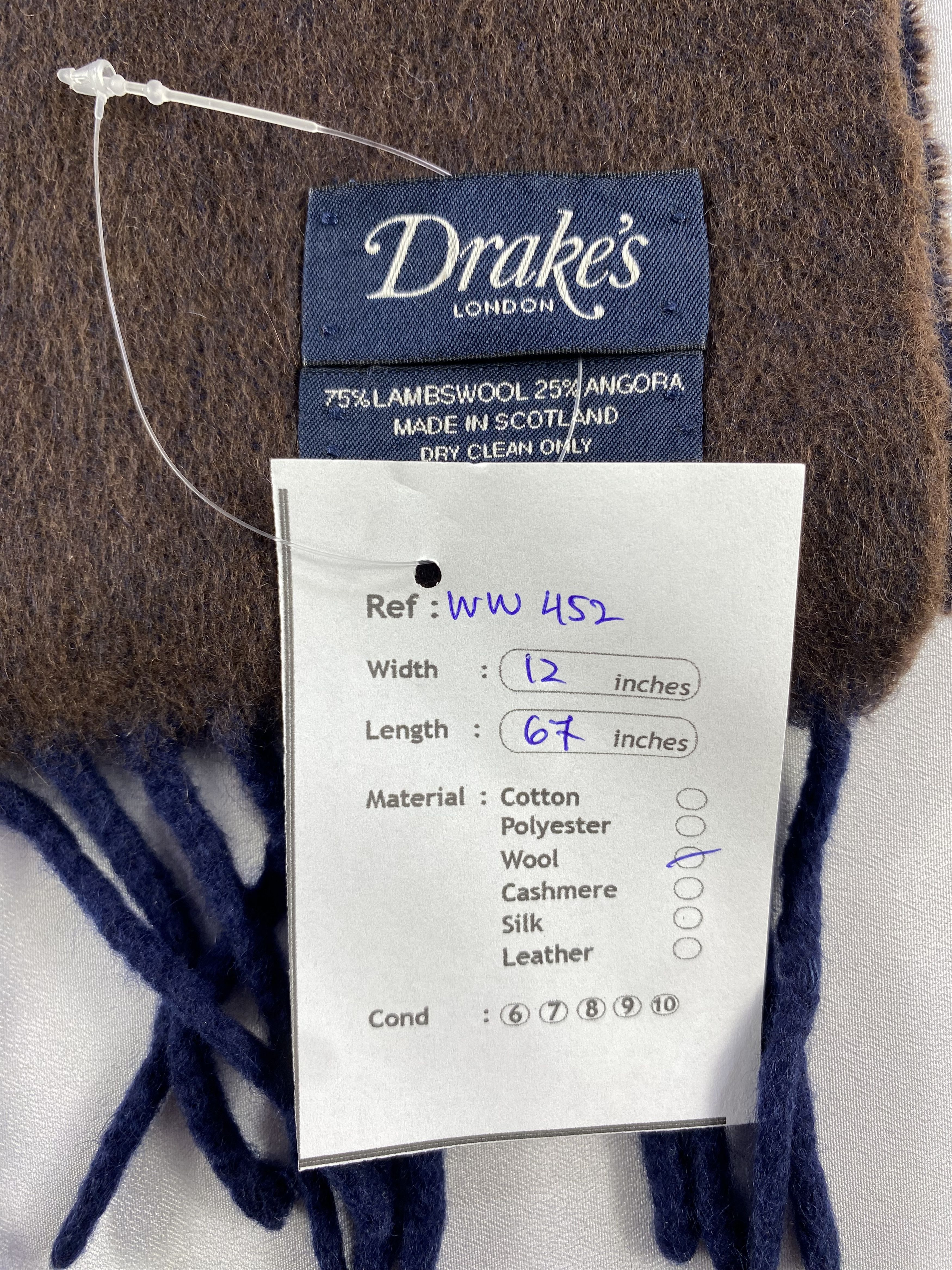 Drake's × Vintage Drakes Scarf / Muffler / Neckwear Size ONE SIZE - 5 Thumbnail