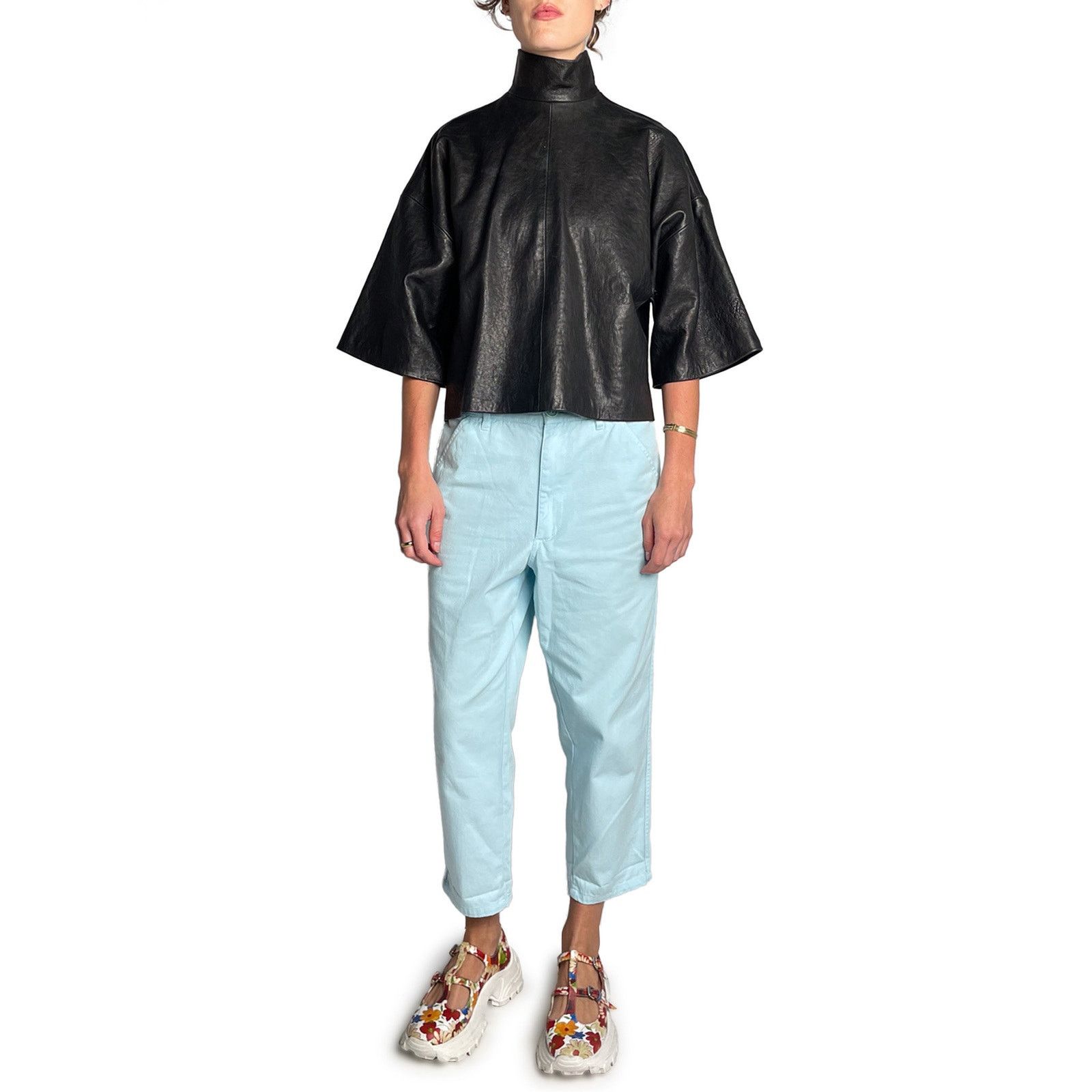 Strateas Carlucci Strateas Carlucci Leather Top Size S / US 4 / IT 40 - 2 Thumbnail