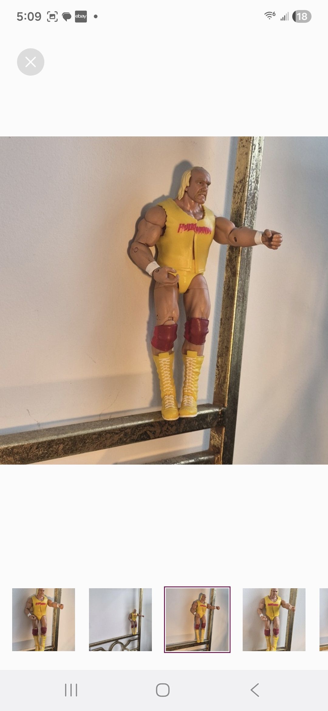 WWE Hulk Hogan - Defining Moments With Shirt Size ONE SIZE - 3 Thumbnail