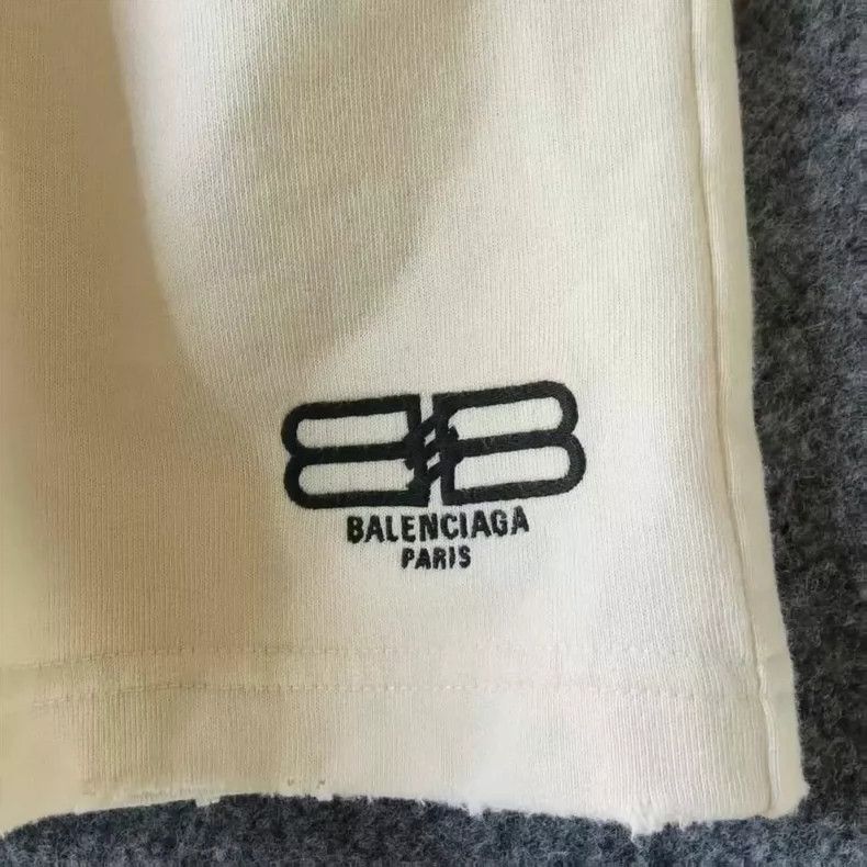 Balenciaga Balenciaga size S Solid Color Logo Printed Elastic Waist S Size US 27 - 4 Thumbnail