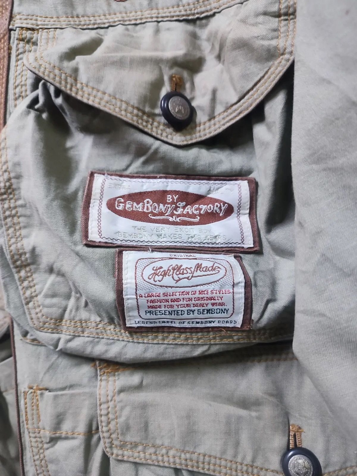 Vintage Vintage Gembony Factory Two-Tone Utility Jacket – Size M Size US M / EU 48-50 / 2 - 3 Thumbnail