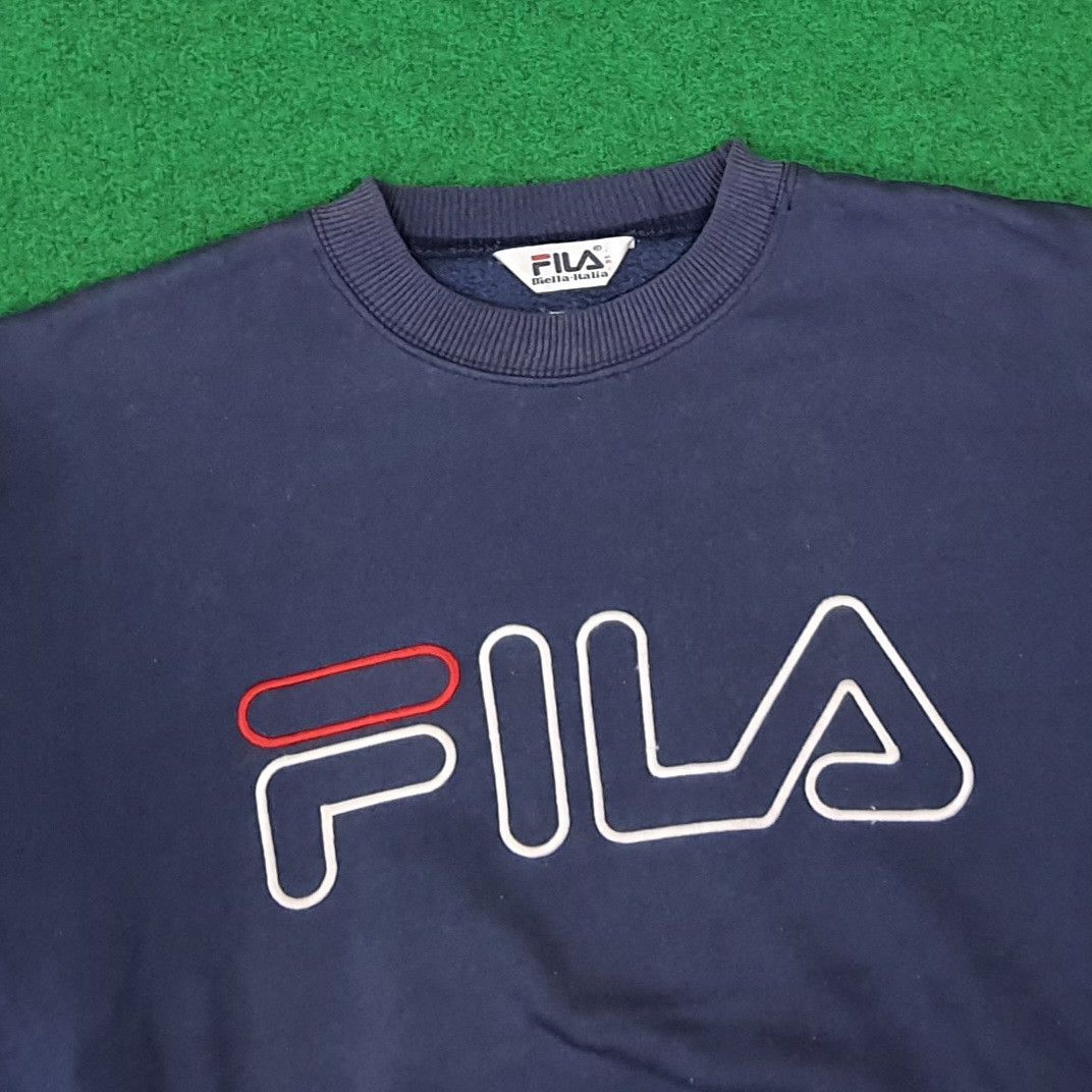 Fila Vintage FILA Biella Italia Sweatshirt C275N5 Size US L / EU 52-54 / 3 - 2 Thumbnail