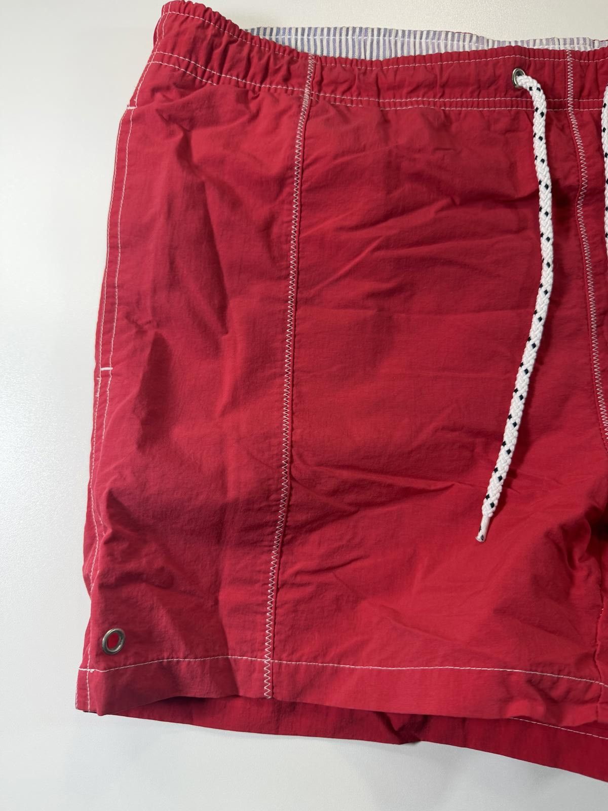Other Tommy Trunks Red Swim Shorts with Drawstring Waist M Size US 32 / EU 48 - 3 Thumbnail