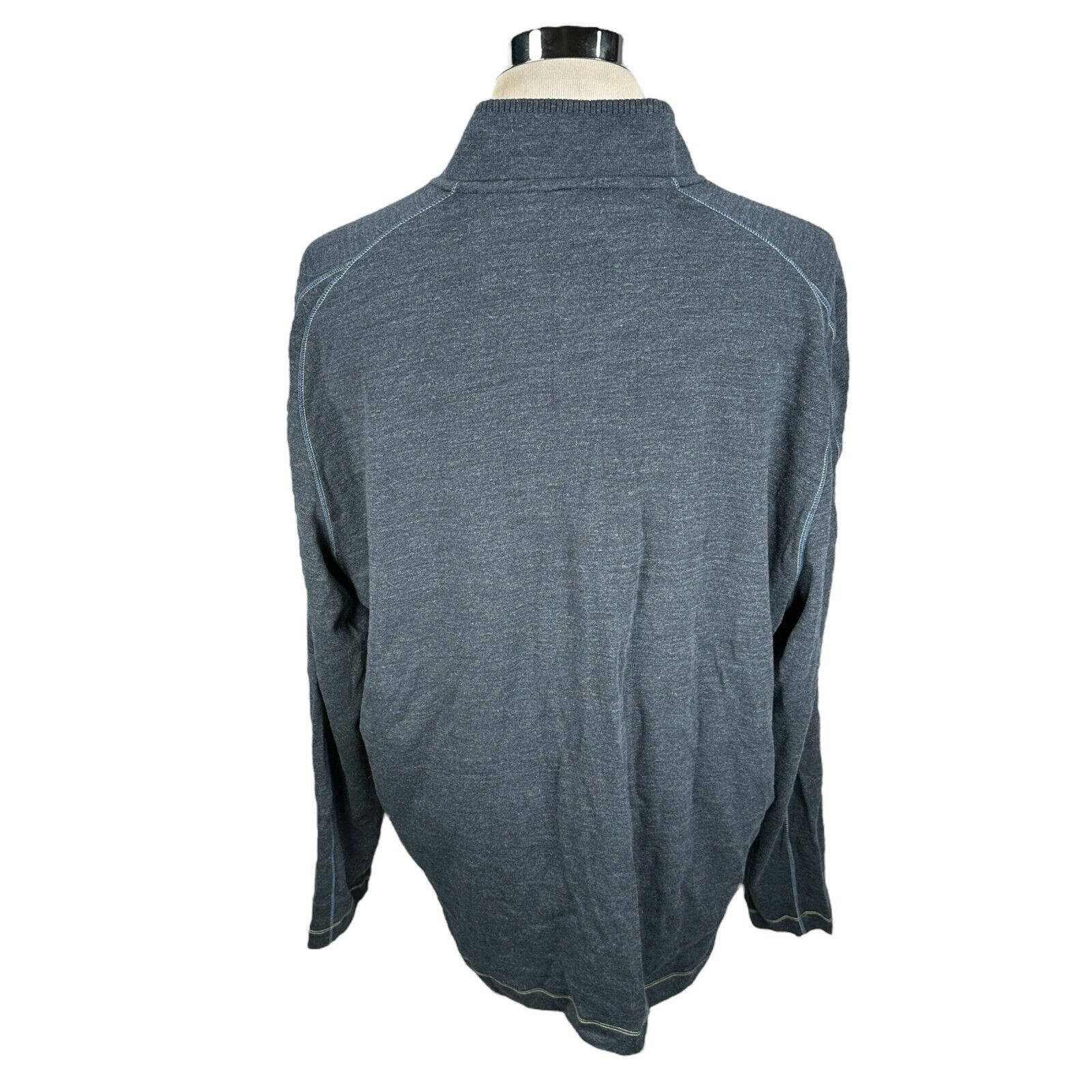 Robert Graham Robert Graham Elia Sweater Mens 3XL XXXL Blue Cotton Size US XXL / EU 58 / 5 - 5 Thumbnail