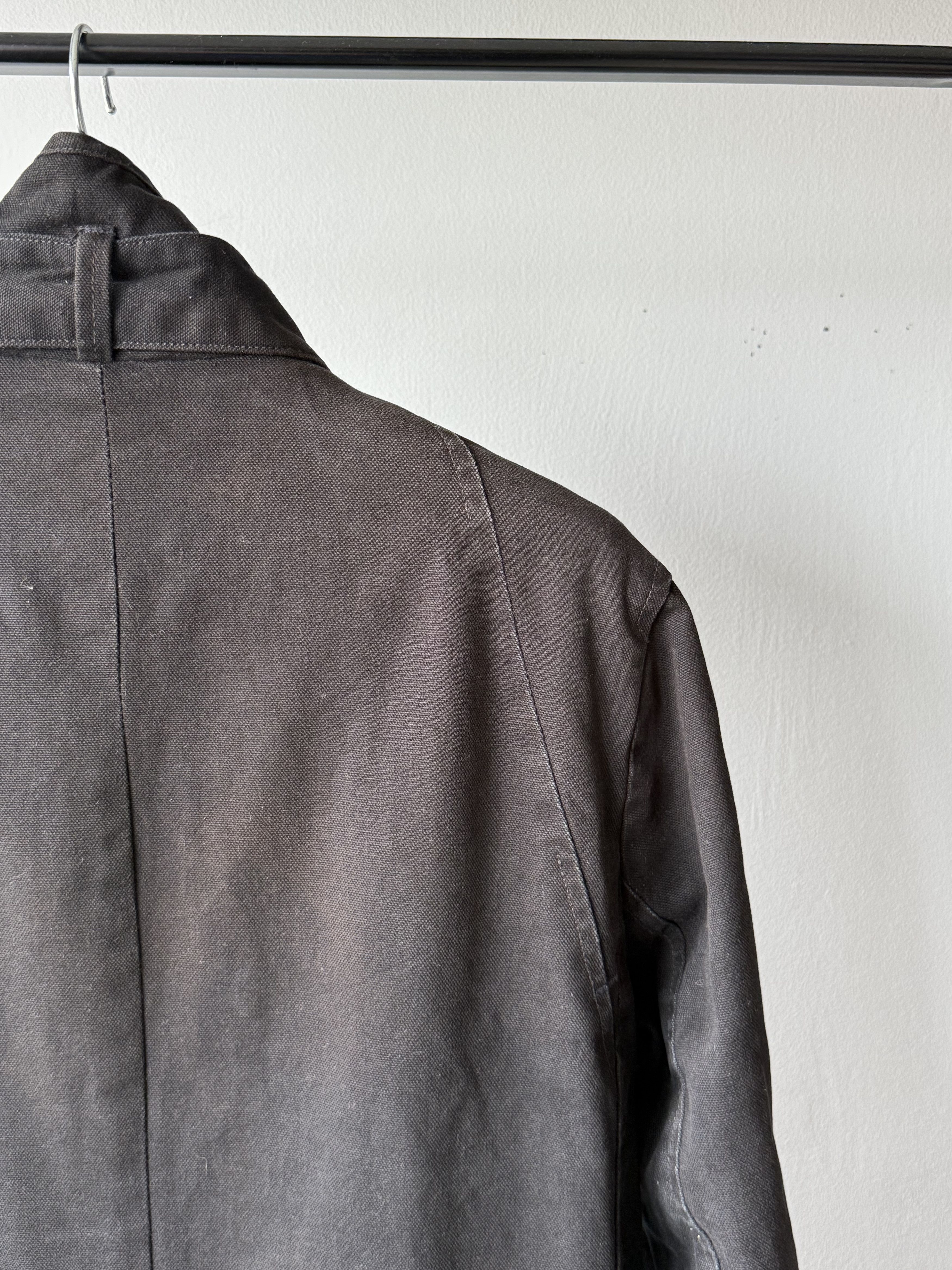 G-Star G-Star Raw Fleet Garber Black Military Denim Trench Jacket Size US L / EU 52-54 / 3 - 9 Thumbnail
