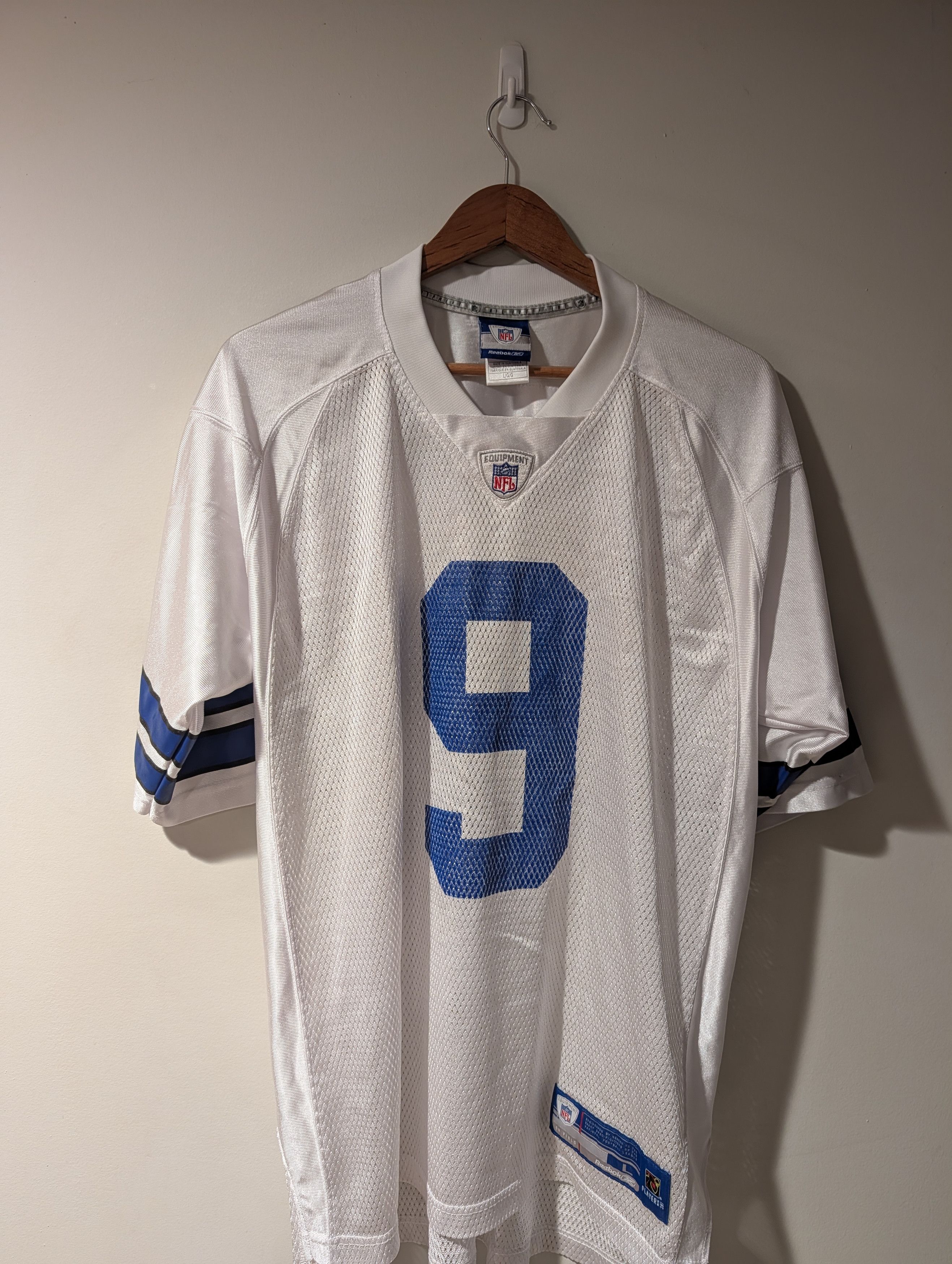 NFL Reebok NFL Equipment Tony Romo Dallas Cowboys Jersey Size US L / EU 52-54 / 3 - 3 Thumbnail