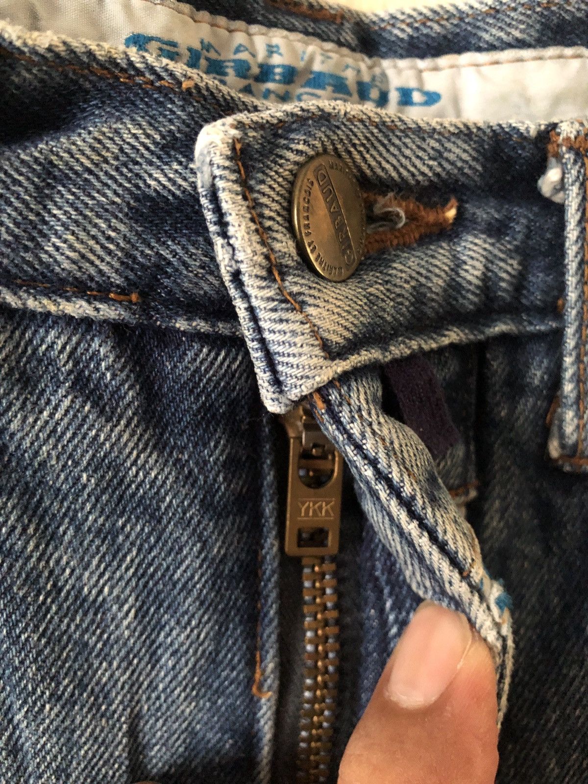 Marithe + Francois Girbaud × Vintage Vintage Marithe Francois Girbaud Stone Washed Denim Jeans Size US 30 / EU 46 - 5 Thumbnail