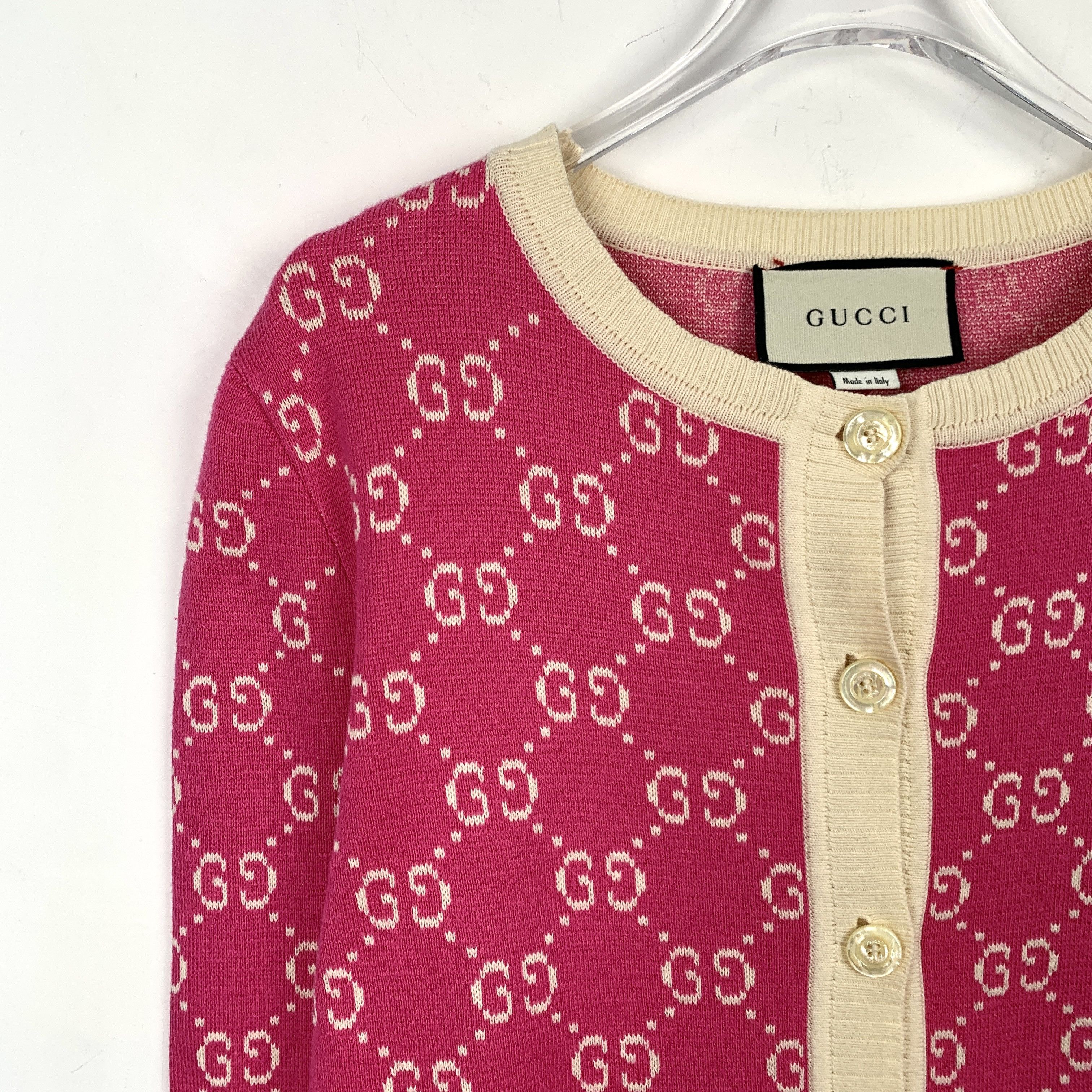 Gucci Gucci💓Barbie Logo Double G full print knit Size S / US 4 / IT 40 - 4 Thumbnail