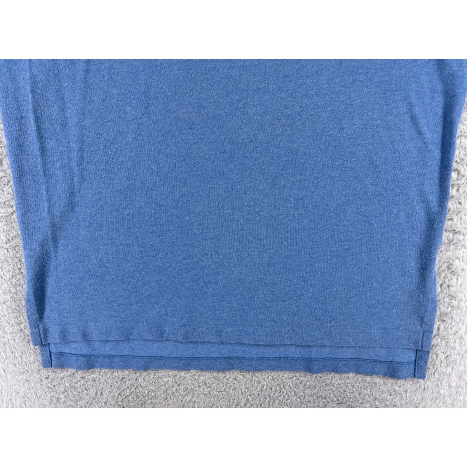 Ralph Lauren VINTAGE Ralph Lauren Shirt Polo Mens XL Blue 100% Cotton Knit Pilling Shirt Size US XL / EU 56 / 4 - 7 Thumbnail
