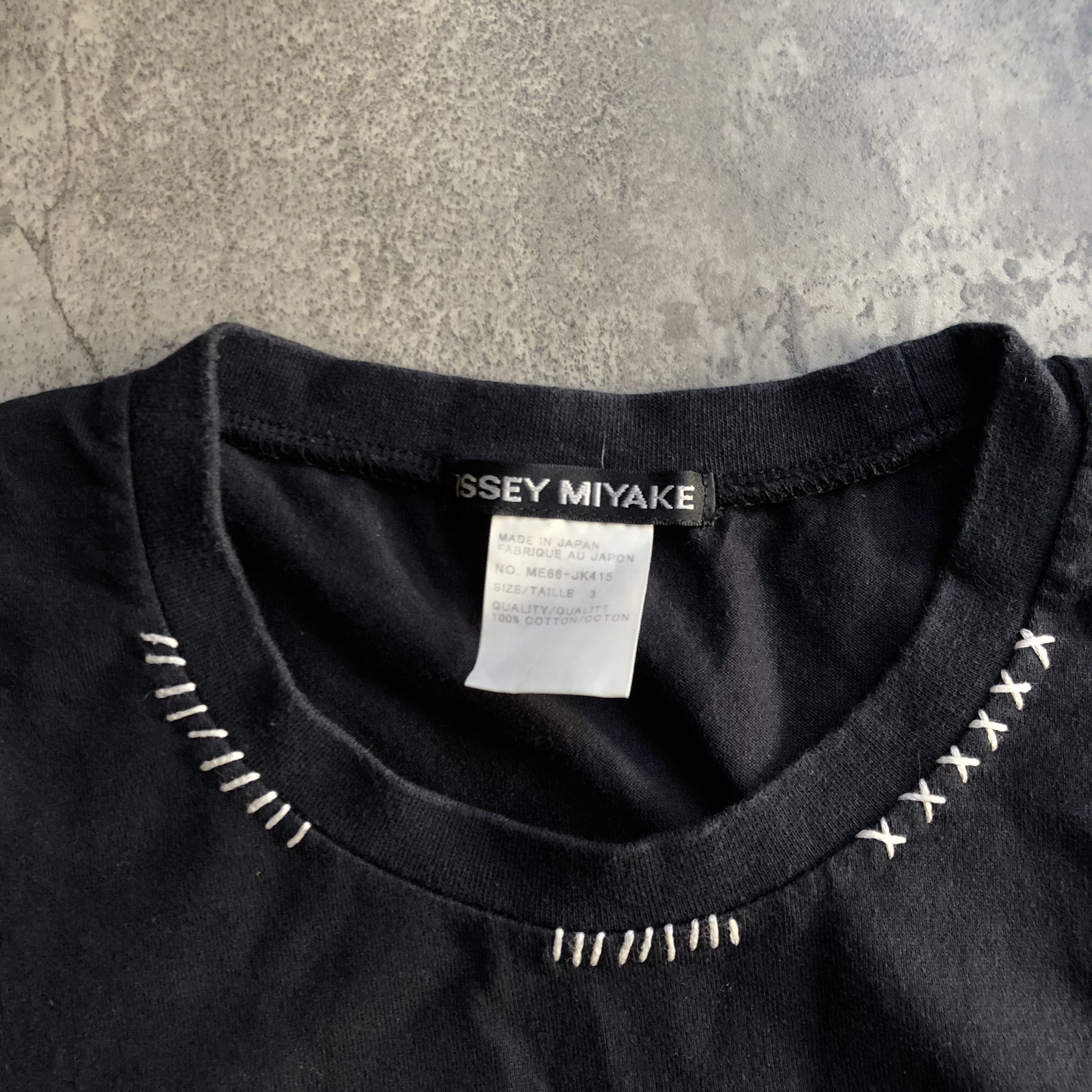 Issey Miyake Issey miyake t-shirt black Size US S / EU 44-46 / 1 - 7 Thumbnail
