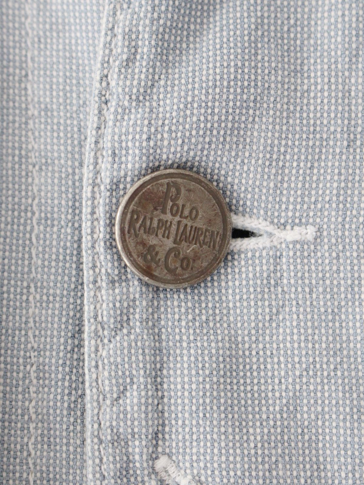Polo Ralph Lauren 2000S POLO RALPH LAUREN DISTRESSED PATCHWORK CHORE JACKET Size US L / EU 52-54 / 3 - 5 Thumbnail