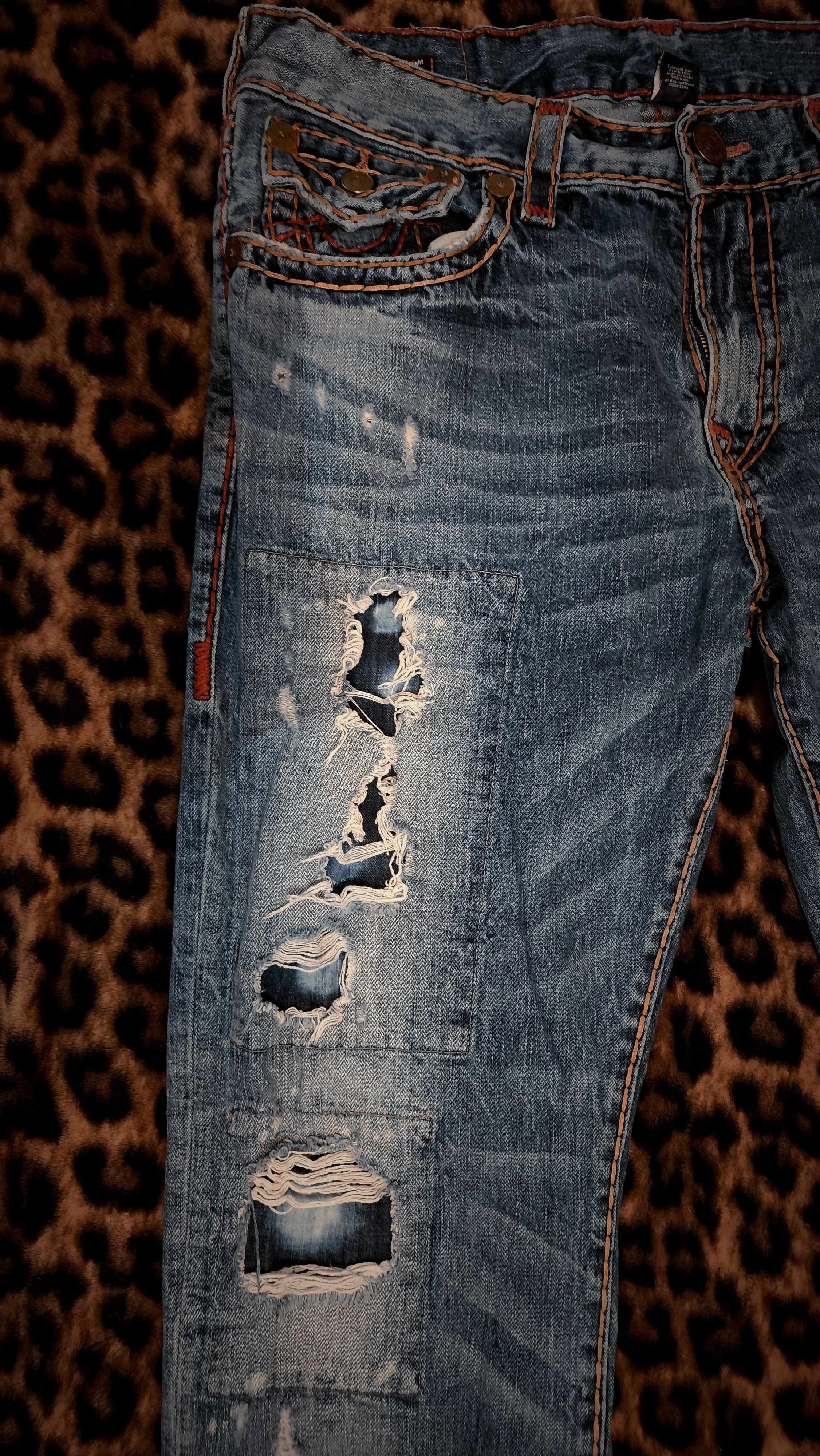 True Religion True Religion Super T Vintage Jeans Size US 36 / EU 52 - 10 Thumbnail