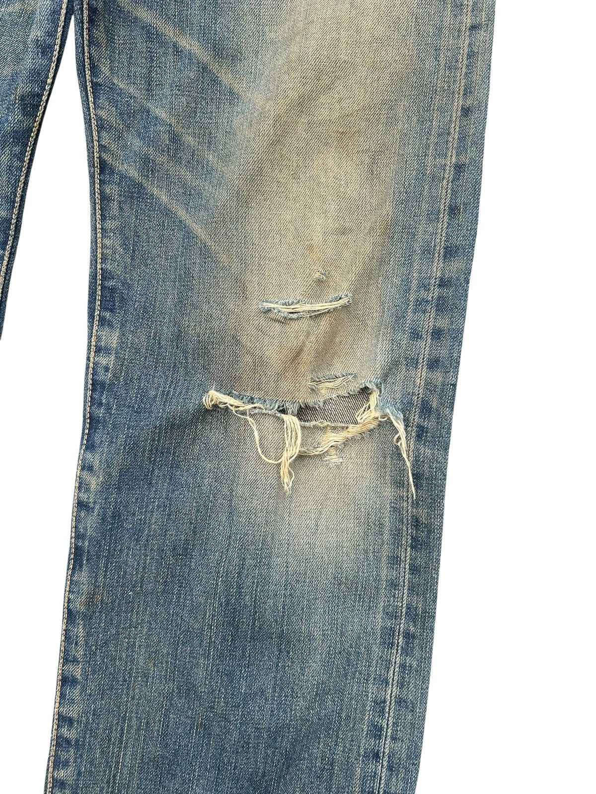 Kapital Vintage Edwin 505xx Selvedge Distressed Rusty Denim Jeans 🎌☠️ Size US 30 / EU 46 - 4 Thumbnail
