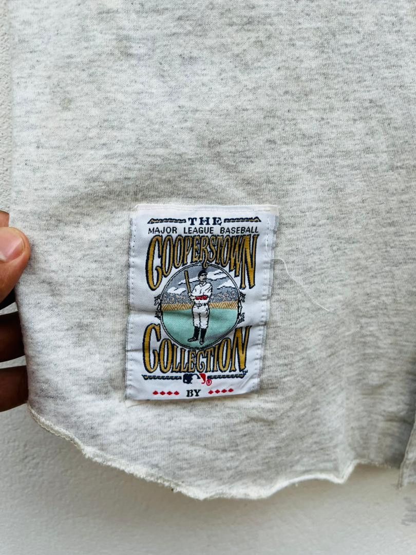 Japanese Brand × Vintage Vintage New York NBA Baseball Cooperstown Collection Shirt Size US L / EU 52-54 / 3 - 7 Thumbnail