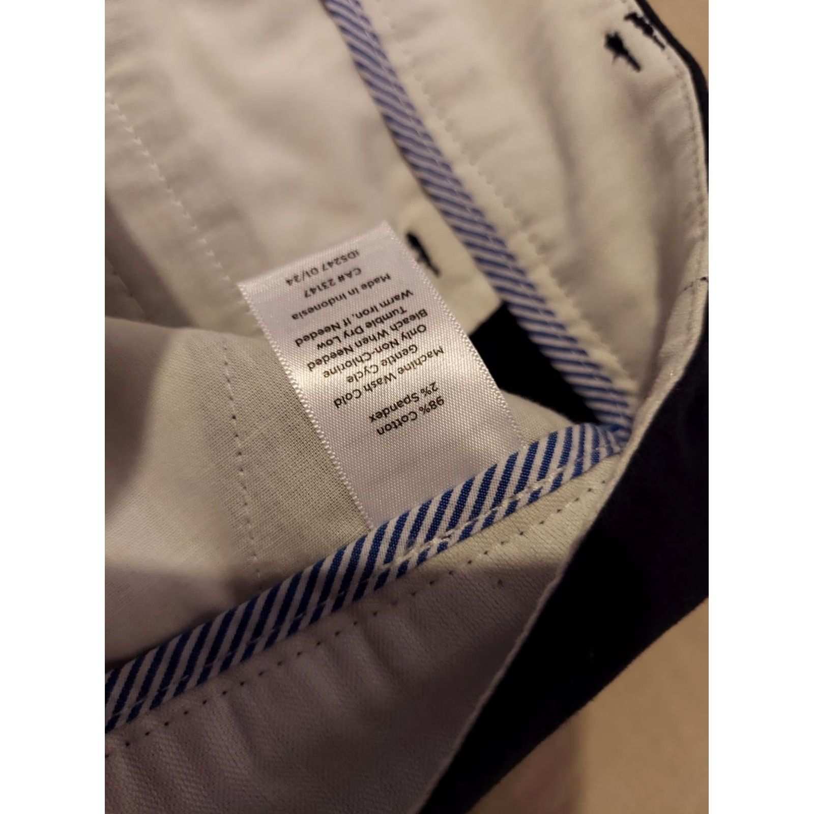 Talbots Talbots Black Cotton Chino Slack Trouser Dress Pants Womens 8 Size 30" / US 8 / IT 44 - 5 Thumbnail