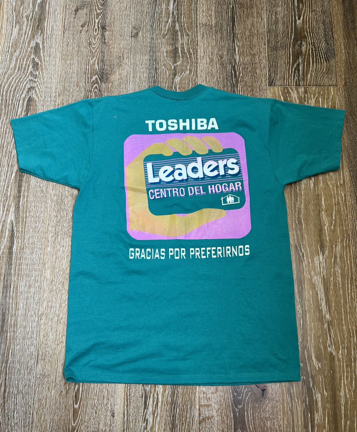 Vintage Vintage Toshiba Spanish Tee Size US L / EU 52-54 / 3 - 1 Thumbnail