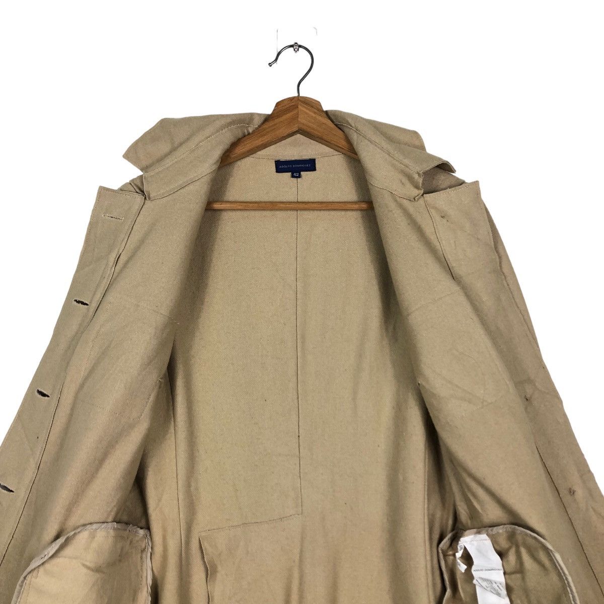 Adolfo Dominguez 🔥Vintage Biker Jacket Robed Adolfo Dominguez Double Breast Size US M / EU 48-50 / 2 - 14 Thumbnail