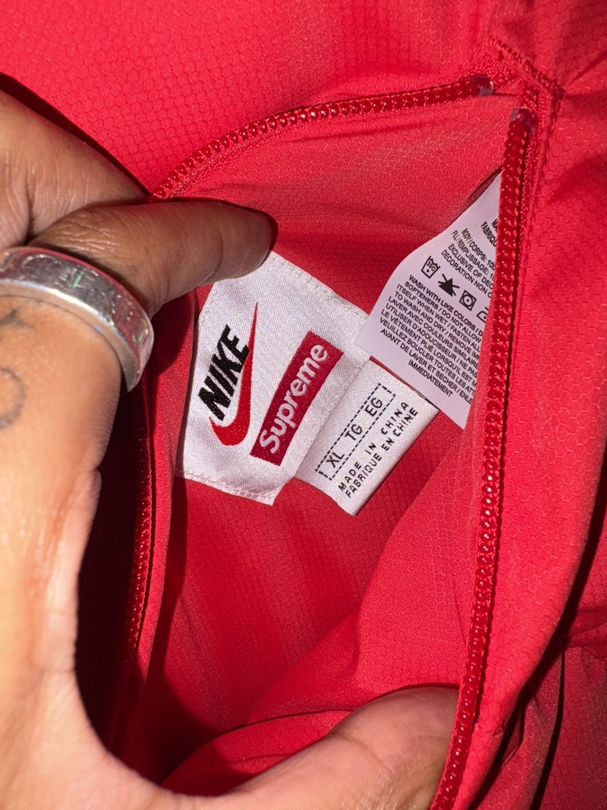 Nike × Supreme Supreme Nike Reversible Puffy Jacket Size US XL / EU 56 / 4 - 2 Thumbnail