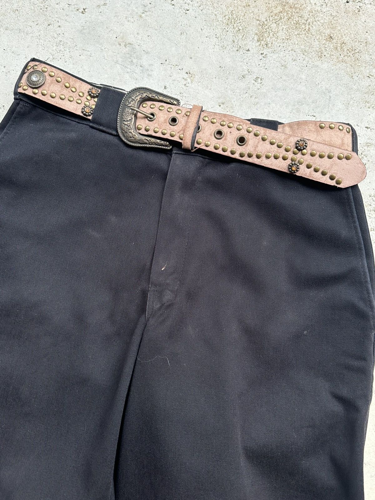 Kapital × Vintage Vintage Studded leather belt Size ONE SIZE - 3 Thumbnail