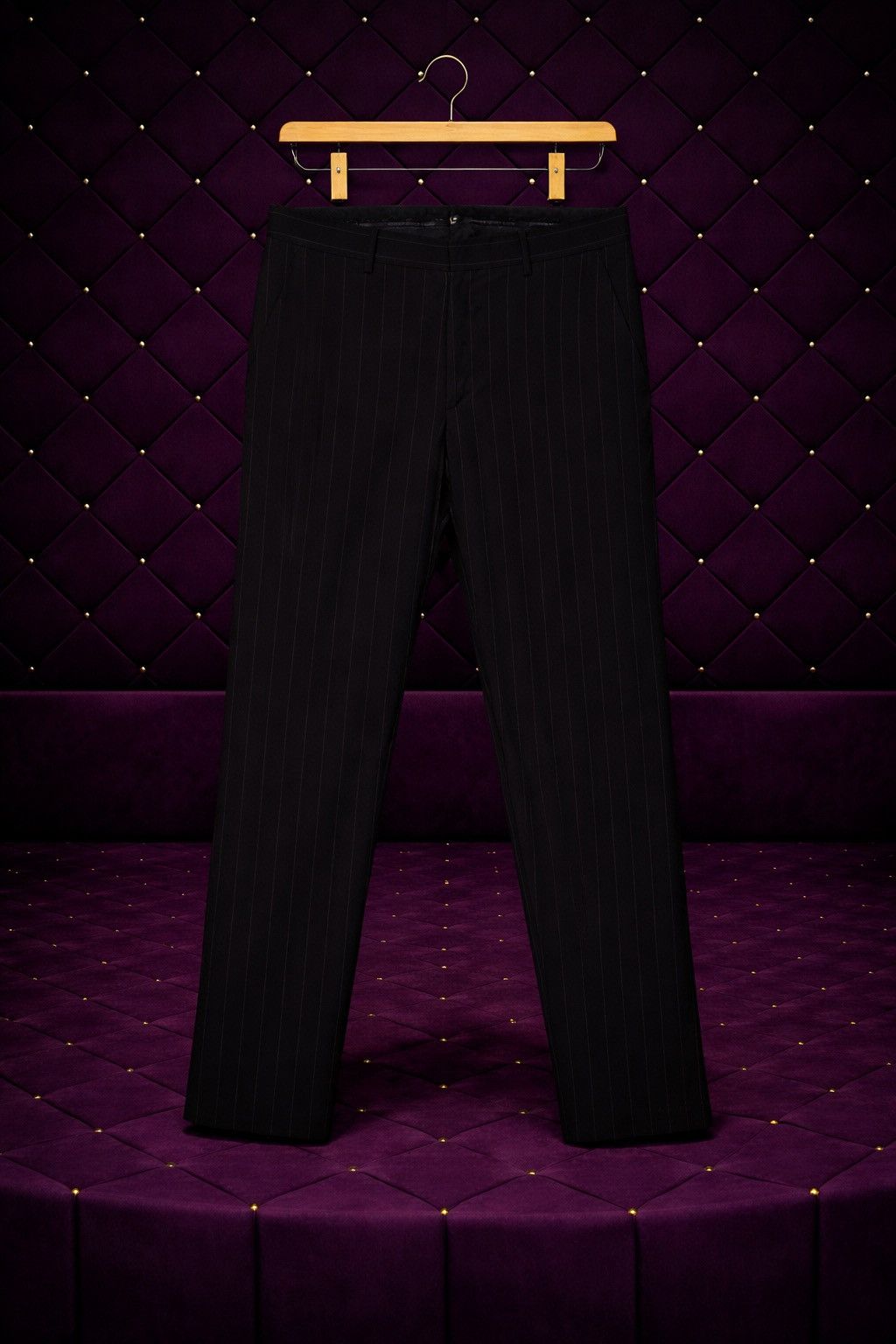 Other BLACK SLIM FIT DRESS PANTS Size US 32 / EU 48 - 1 Preview