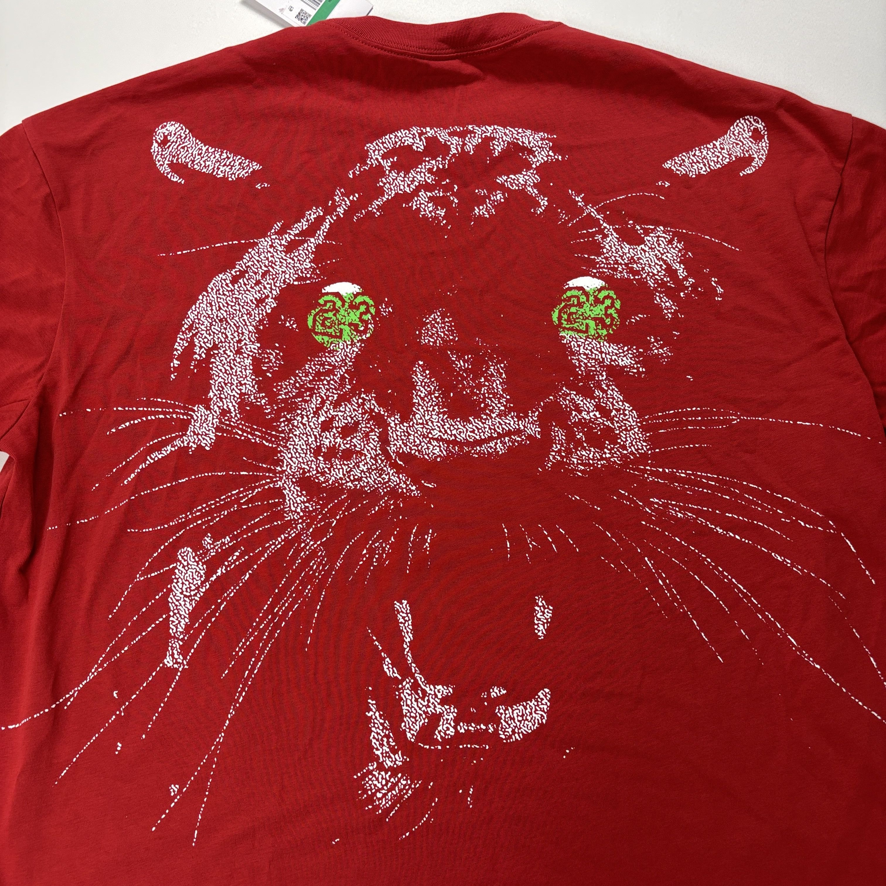 Jordan Brand Jordan Mens Oversized 23 Black Cat Shirt Red Sz XL NWT Size US XL / EU 56 / 4 - 8 Thumbnail