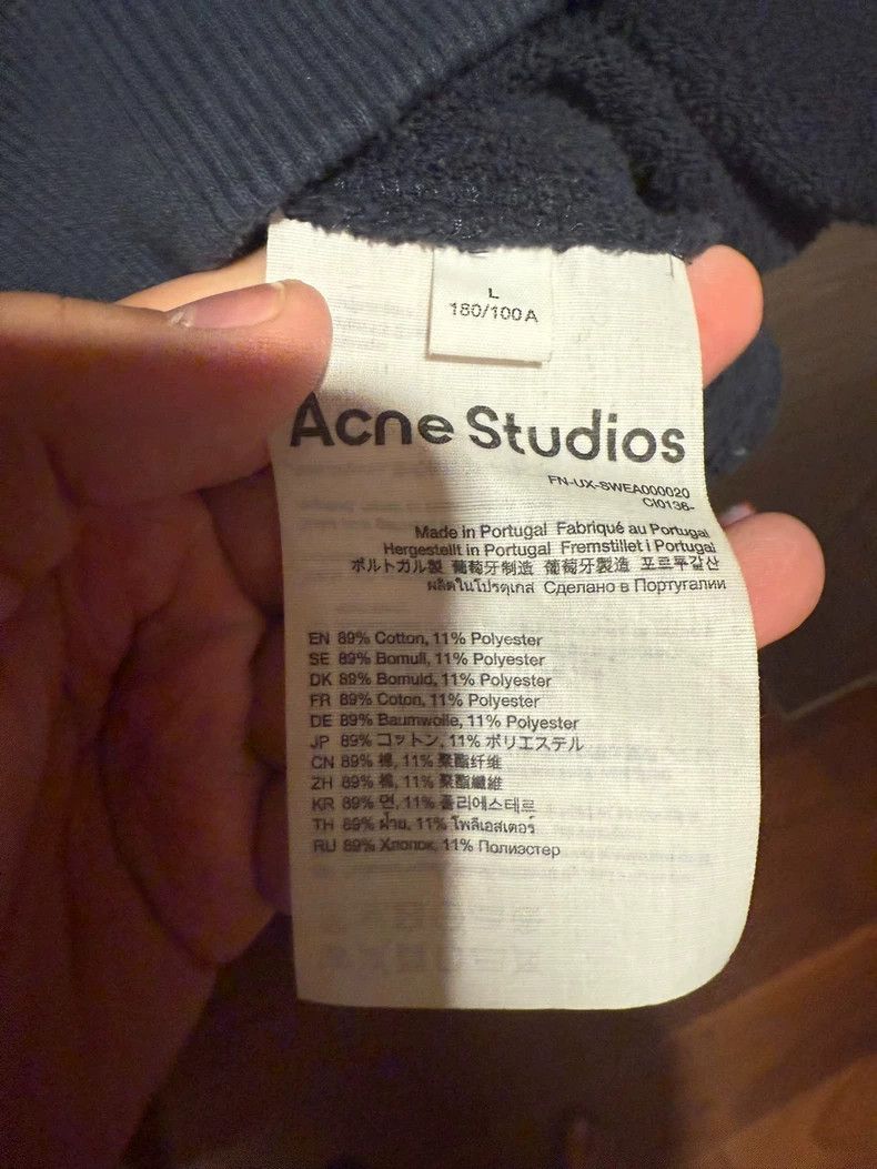 Acne Studios acne studios Black hoodie 2502-Nextarrow Size US L / EU 52-54 / 3 - 4 Thumbnail