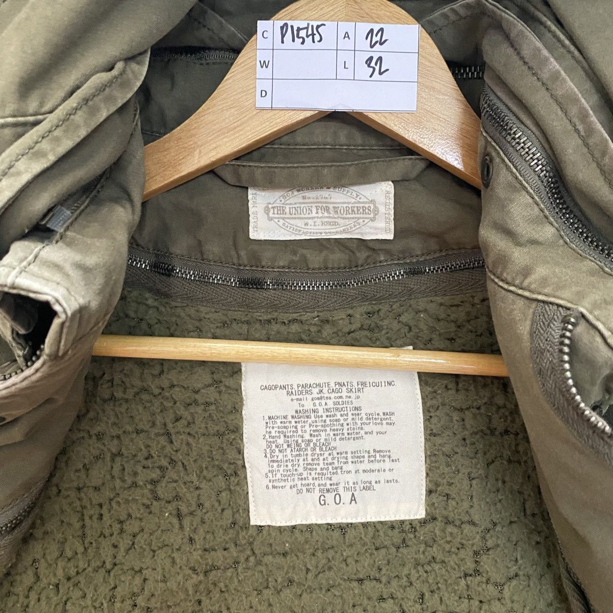 If Six Was Nine × Japanese Brand × Le Grande Bleu (L.G.B.) Vintage Y2K G.O.A Military Parka Jacket Size US M / EU 48-50 / 2 - 7 Thumbnail