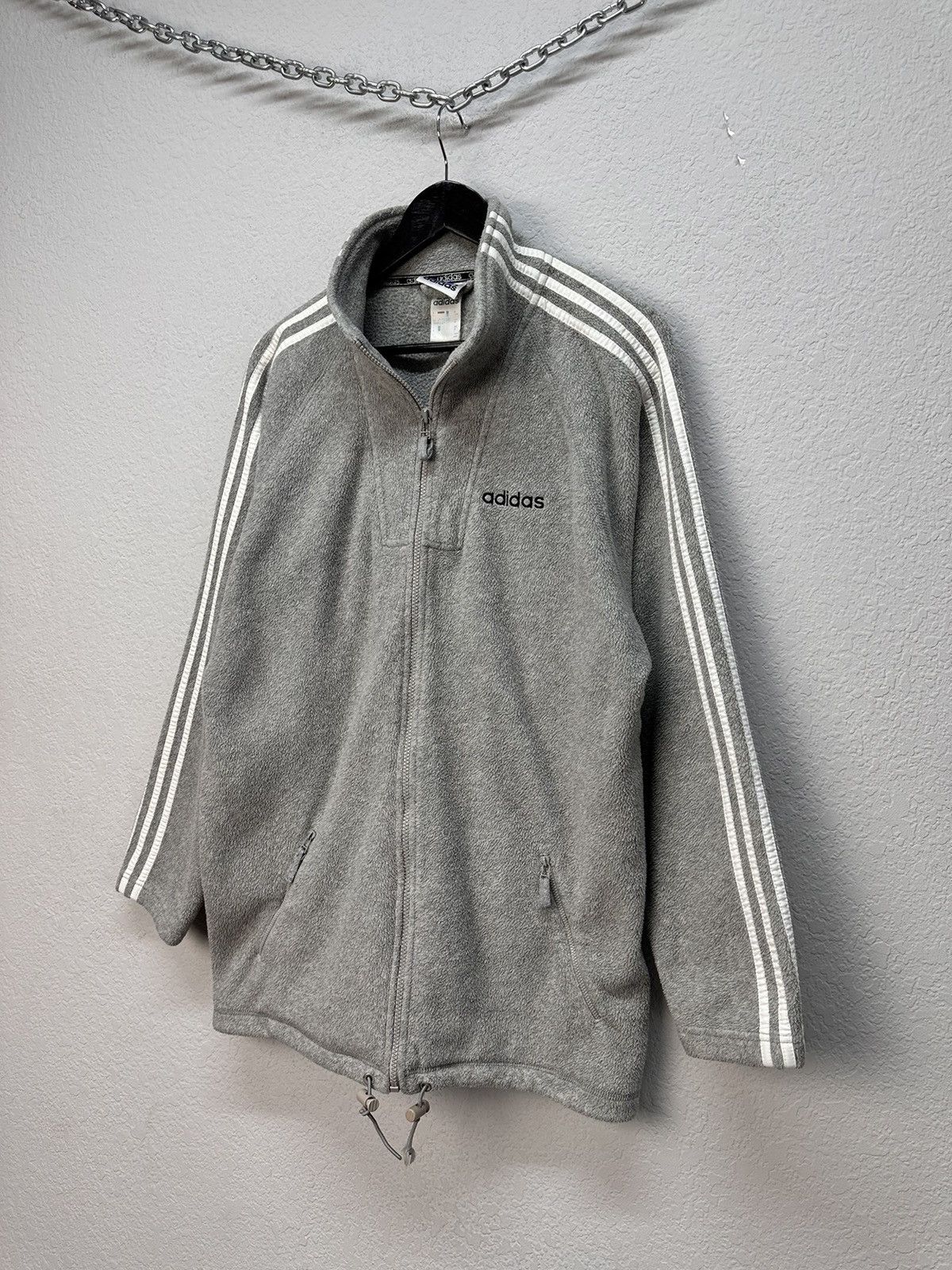 Adidas Vintage Adidas Fleece Full Zip Y2K Nike Jacket West Germany Size US XL / EU 56 / 4 - 2 Thumbnail
