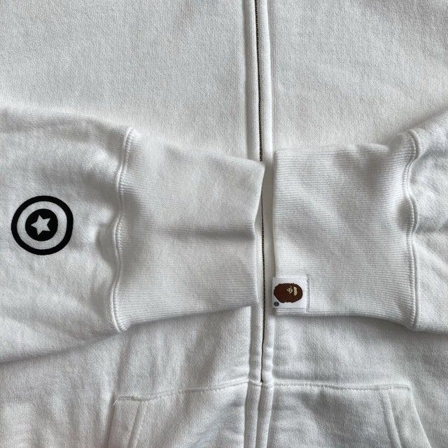 Bape BAPE WGM Shark Full Zip Hoodie a bathing ape Size S / US 4 / IT 40 - 7 Thumbnail