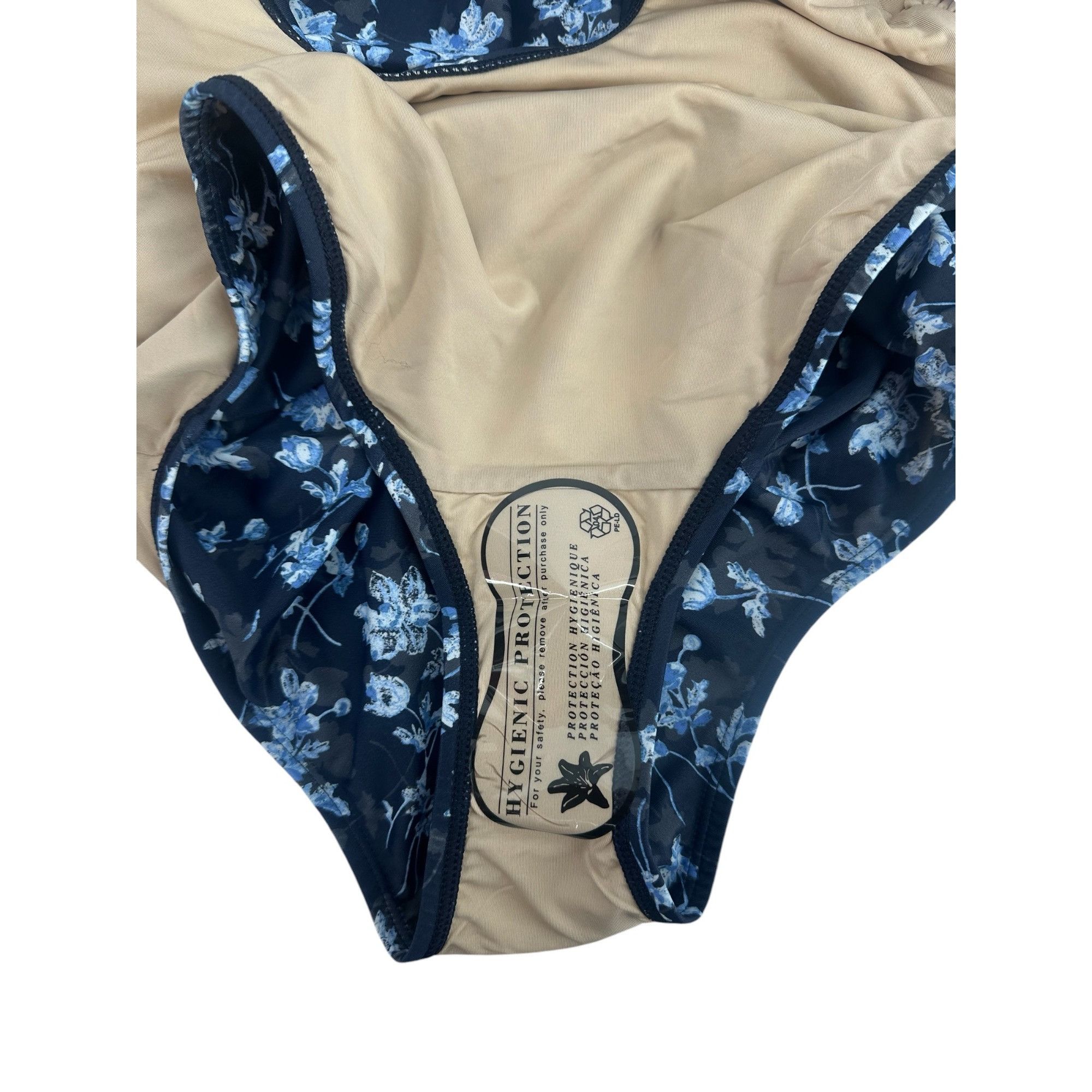 Other A Pea in the Pod Swim - Navy Floral Ruffle One Piece NWT - S Size S / US 4 / IT 40 - 7 Thumbnail