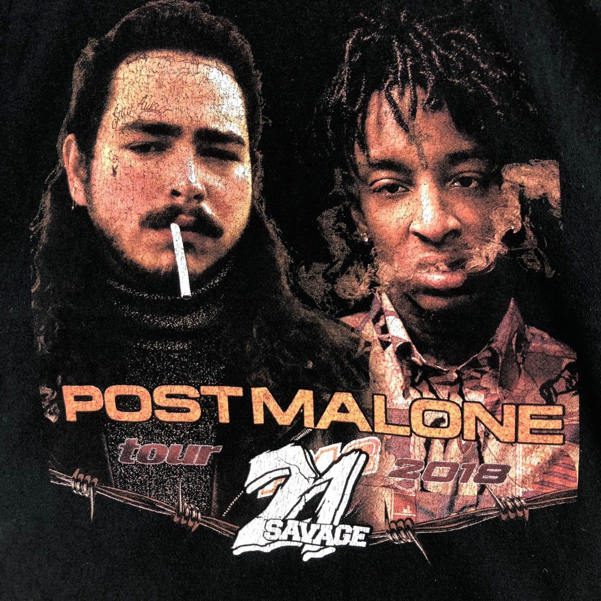 Rap Tees POST MALONE x 31 SAVAGE Tour T-Shirt Rap Tees Size US M / EU 48-50 / 2 - 3 Thumbnail