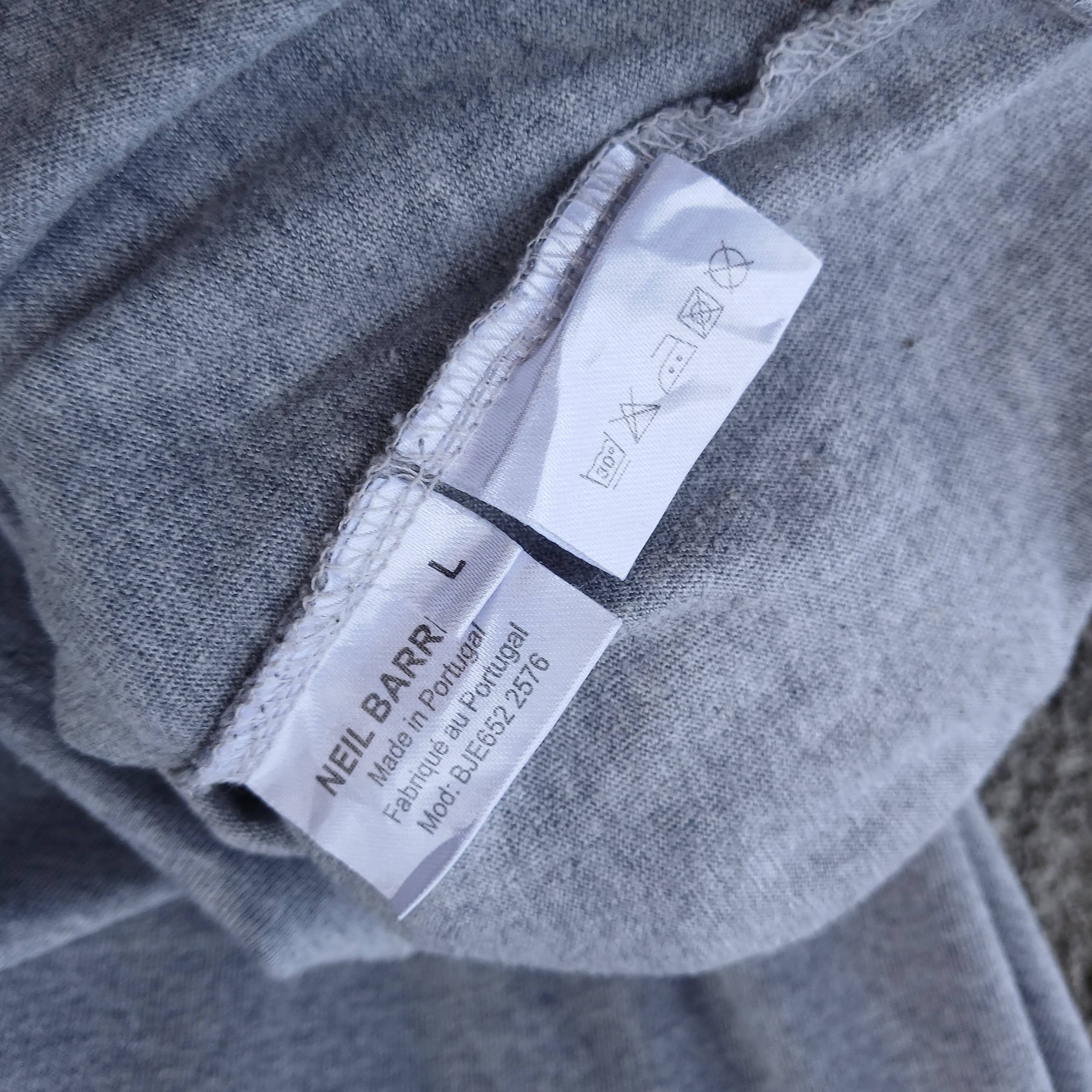 Neil Barrett Neil Barrett side zip tshirt Size US L / EU 52-54 / 3 - 6 Thumbnail