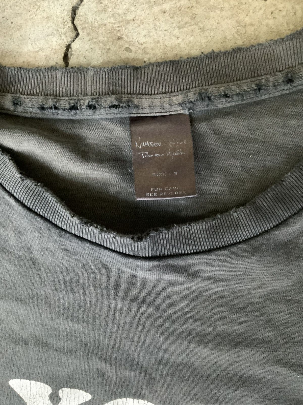Number (N)ine ARCHIVE NUMBER NINE YOU KNOW YOU’RE RIGHT TEE Size US L / EU 52-54 / 3 - 2 Thumbnail