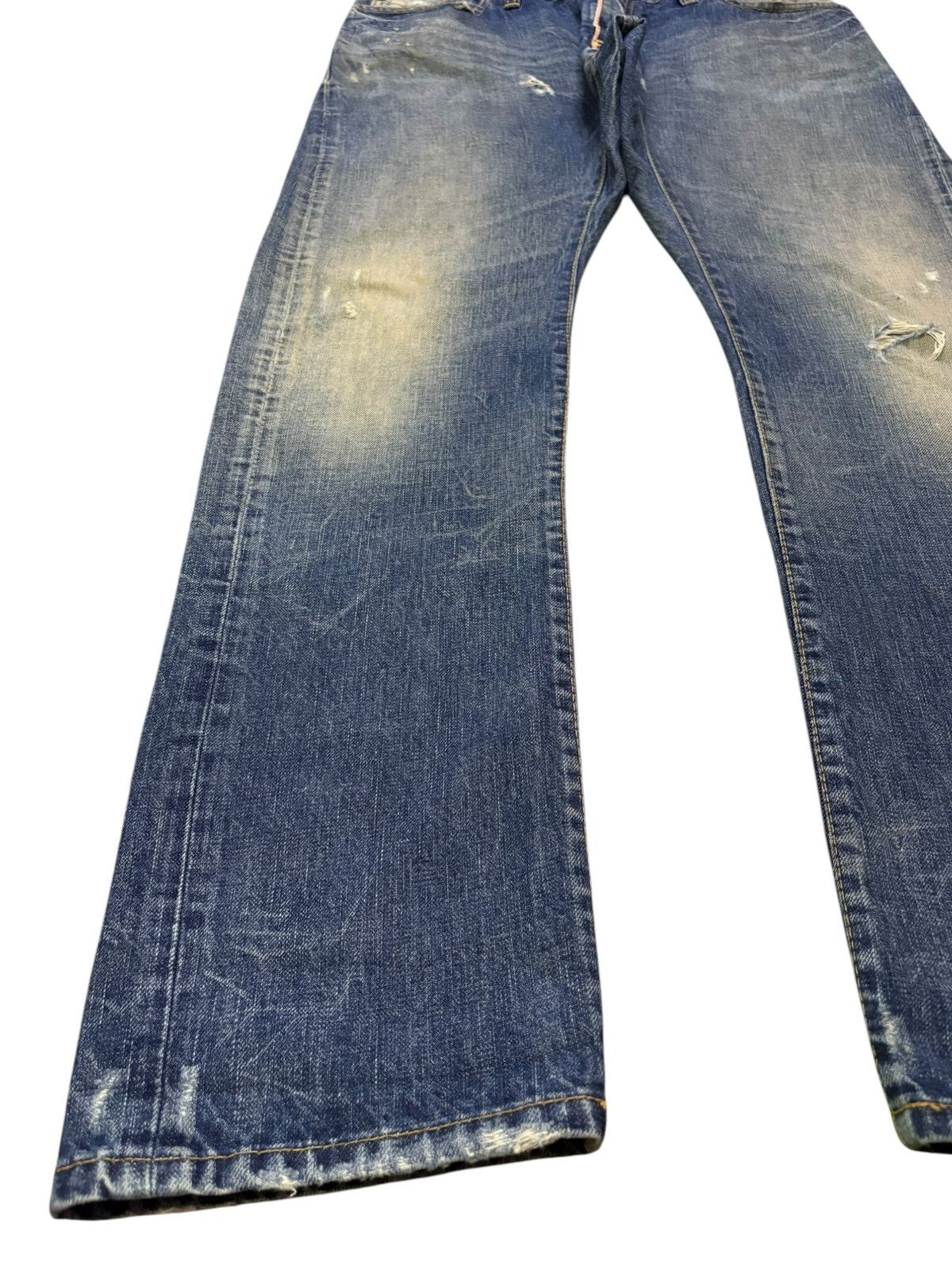 Dsquared2 Vintage Dsquared Mud Wash Distressed Jeans Size US 33 - 7 Thumbnail