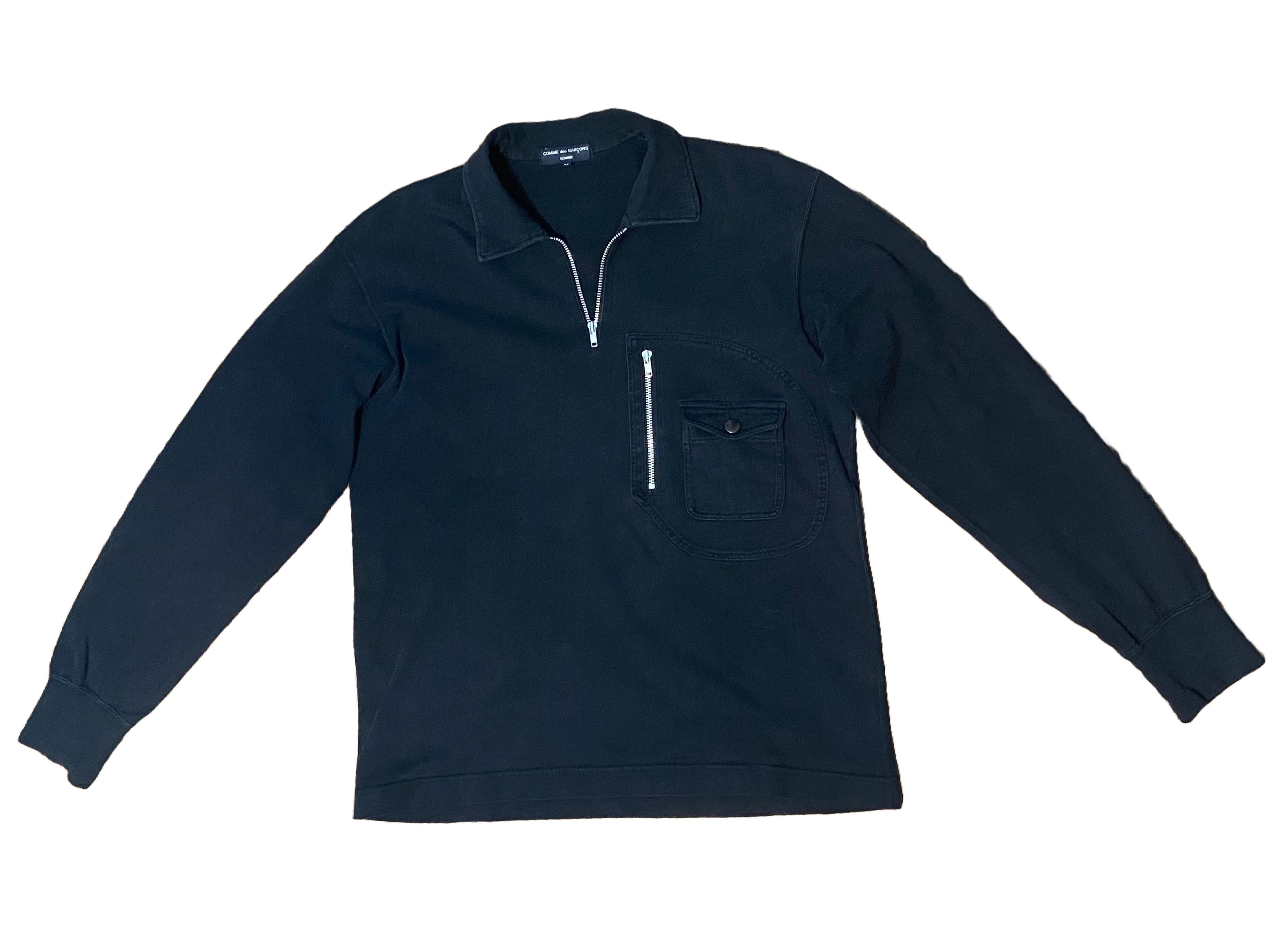 Comme Des Garcons Quarter Zip | Grailed