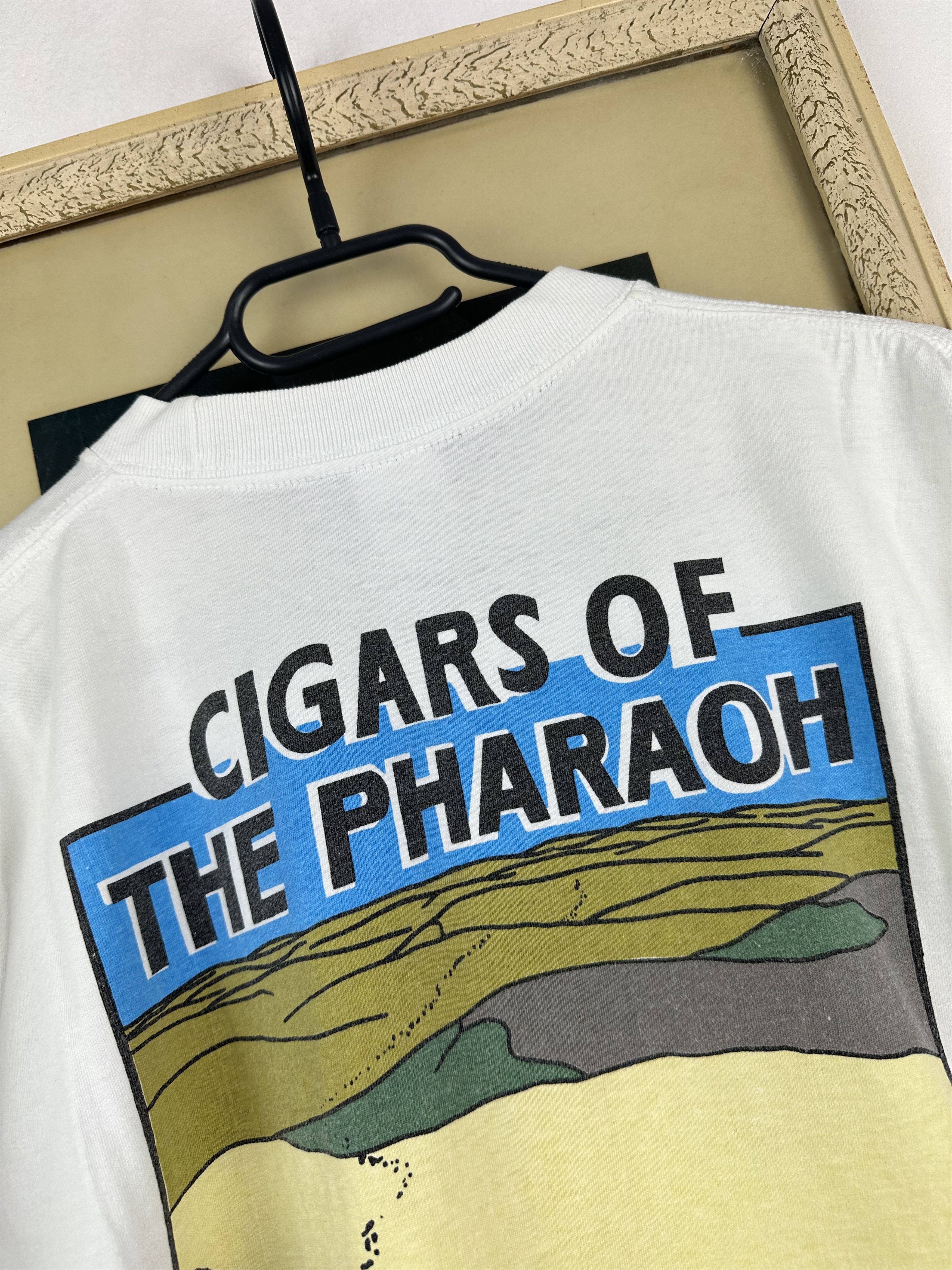 Cartoon Network × Vintage Vintage Adventures Tintin Cigaras Pharaon Shirt Tee Rare Size US L / EU 52-54 / 3 - 12 Thumbnail