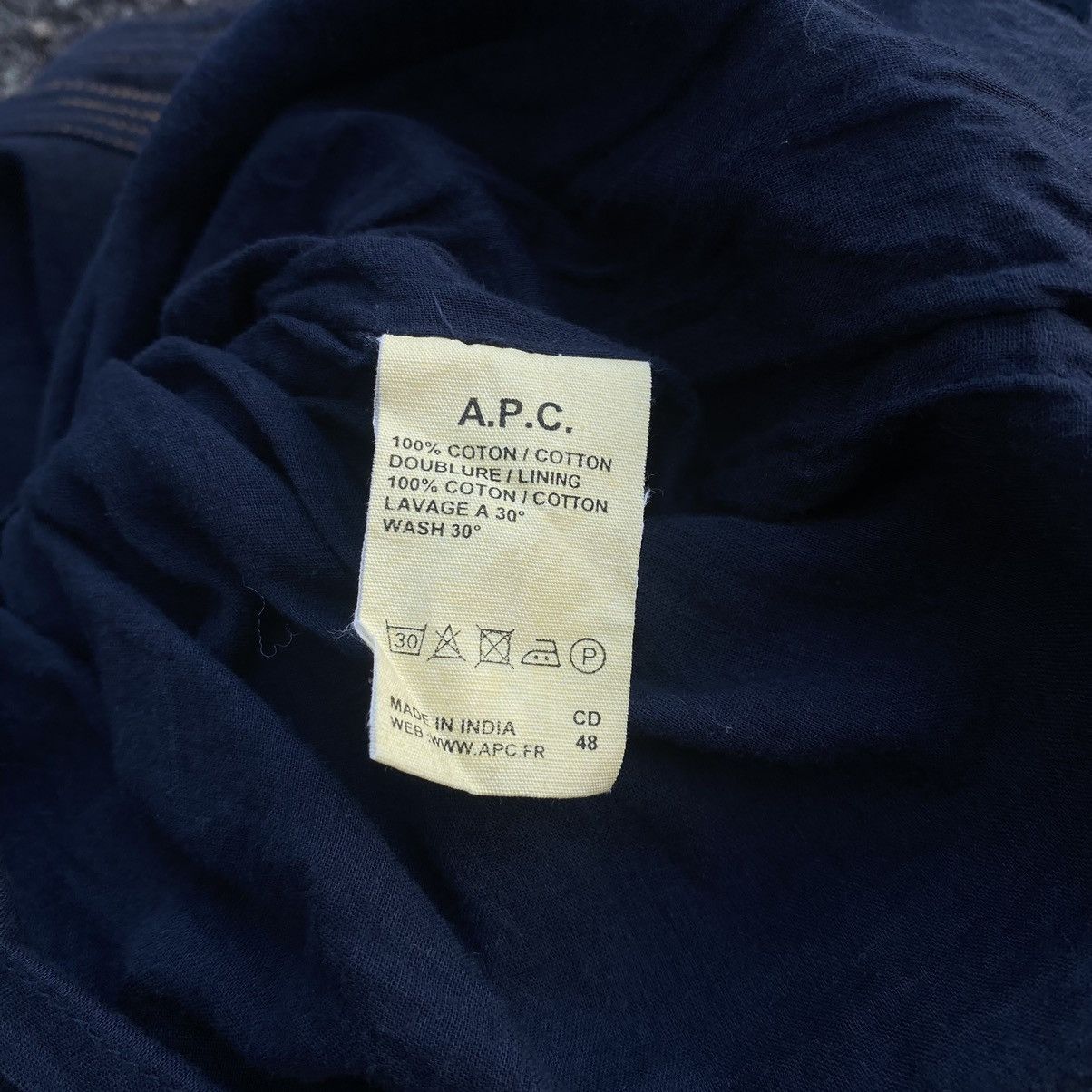 APC Vintage Dark Blue Midi Dress