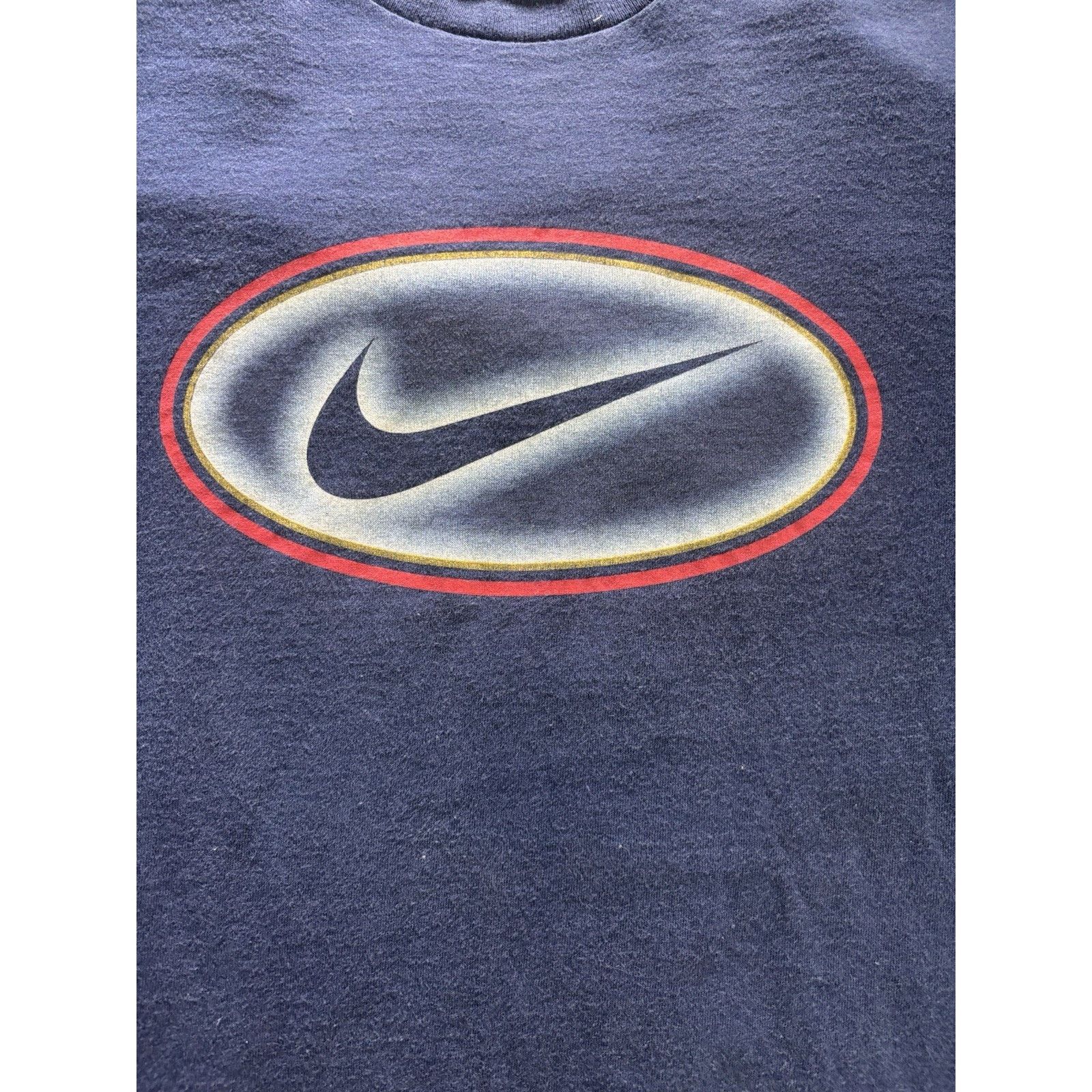 Nike Vintage 90s Nike Air Shirt Men L Rare Center Swoosh Size US L / EU 52-54 / 3 - 2 Thumbnail