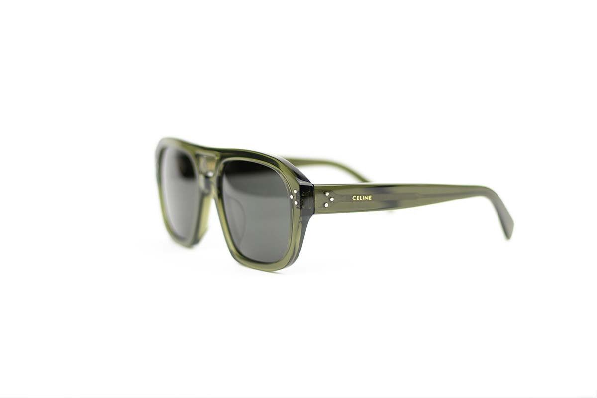 Celine × Hedi Slimane New Celine by Heidi Slimane CL40205U 96A Aviator Sunglasses Size ONE SIZE - 1 Thumbnail
