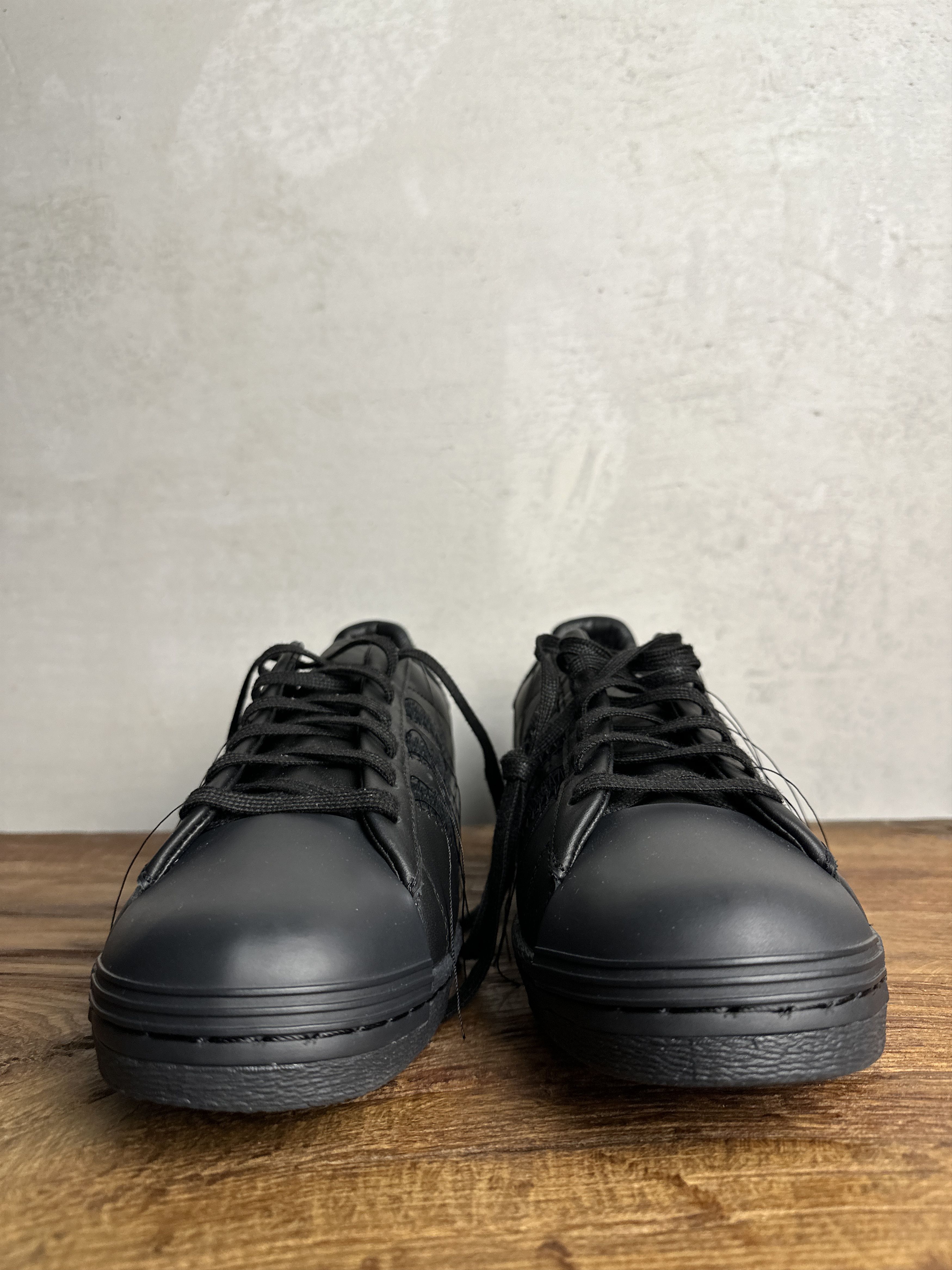 Adidas Adidas x Y-3 Superstar 'Triple Black' Sneakers Size US 10 / EU 43 - 4 Thumbnail