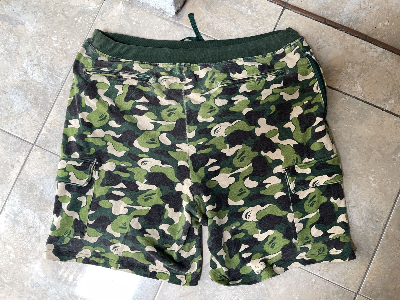 Bape ABC2 Camo Sweat Shorts Size US 34 / EU 50 - 2 Thumbnail